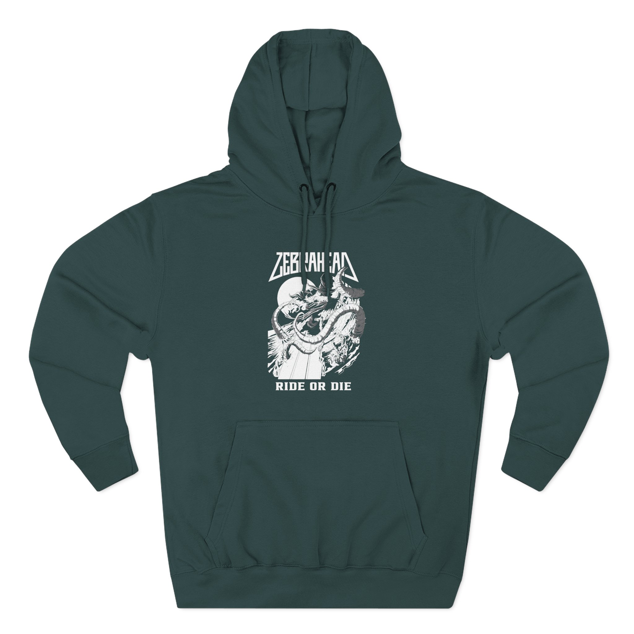 Zebrahead Ride or Die Three-Panel Fleece Hoodie