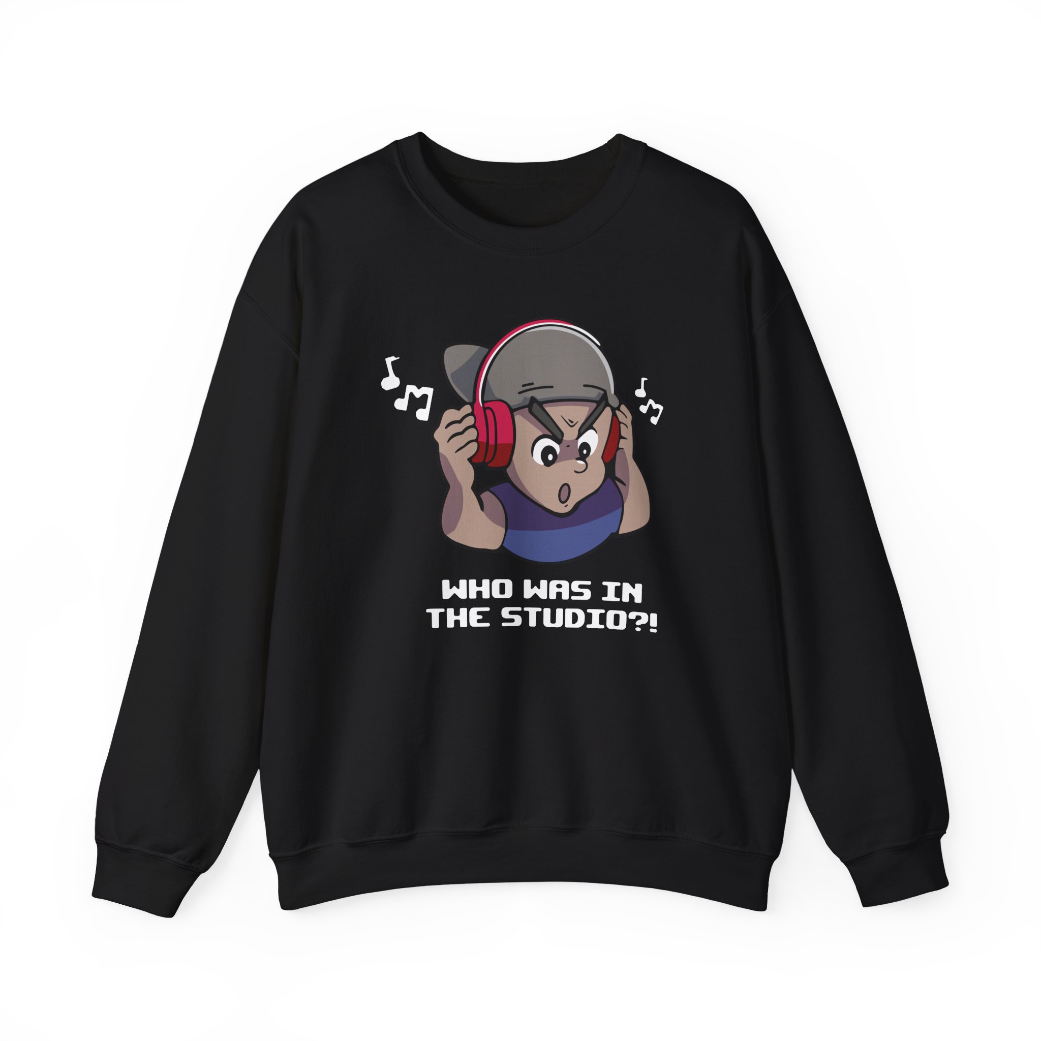 Dashie Who Was in the Studio Unisex Heavy Blendâ„¢ Crewneck Sweatshirt