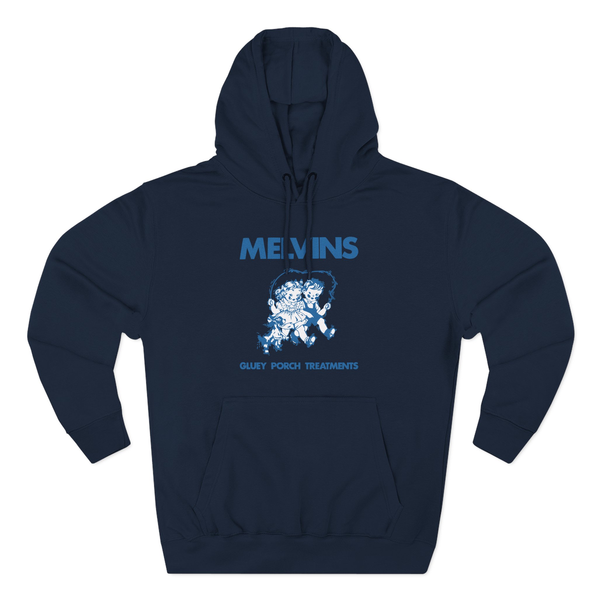 Melvins Gluey Porch Treatments Three-Panel Fleece Hoodie