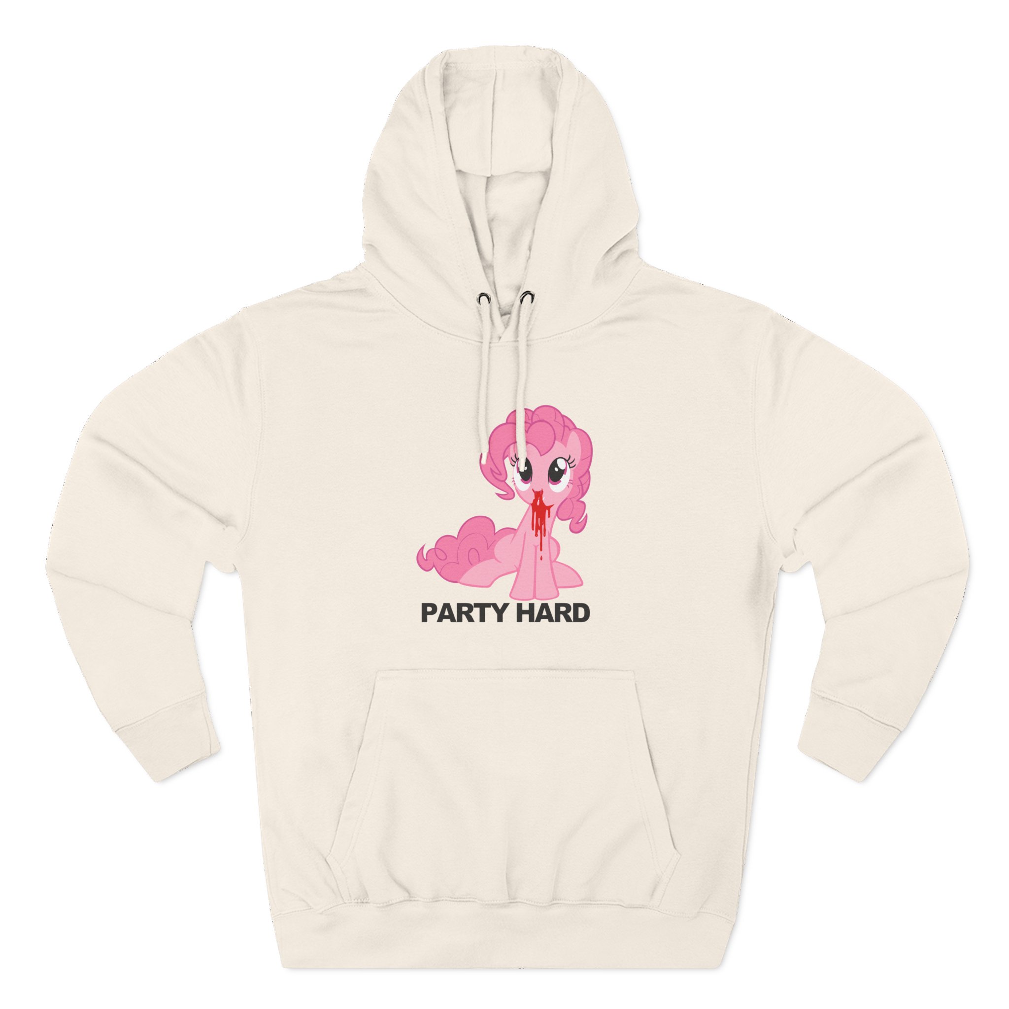 Andrew Wk Party Hard Three-Panel Fleece Hoodie