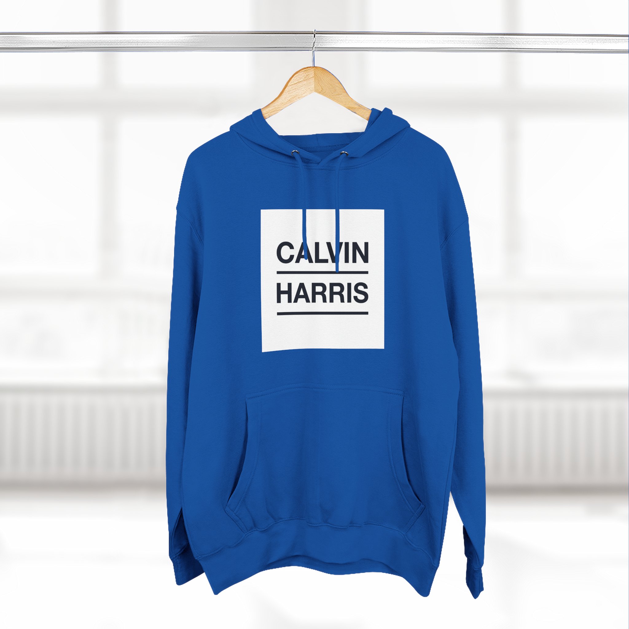 Calvin Harris Three-Panel Fleece Hoodie