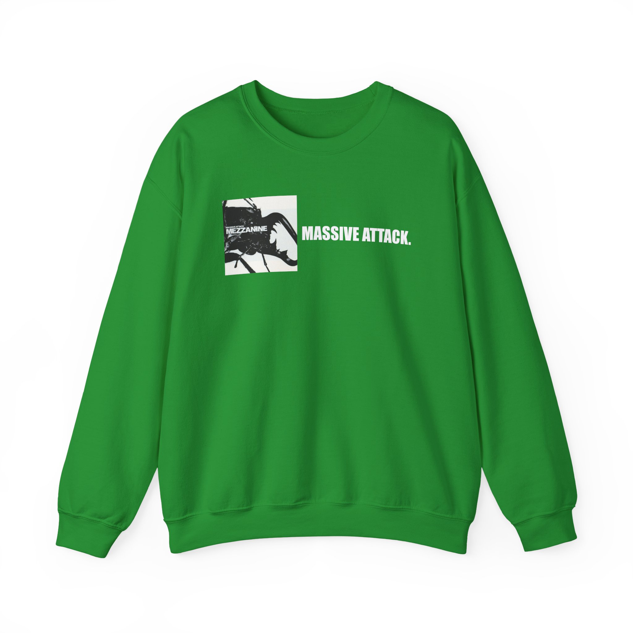 Massive Attack Unisex Heavy Blendâ„¢ Crewneck Sweatshirt