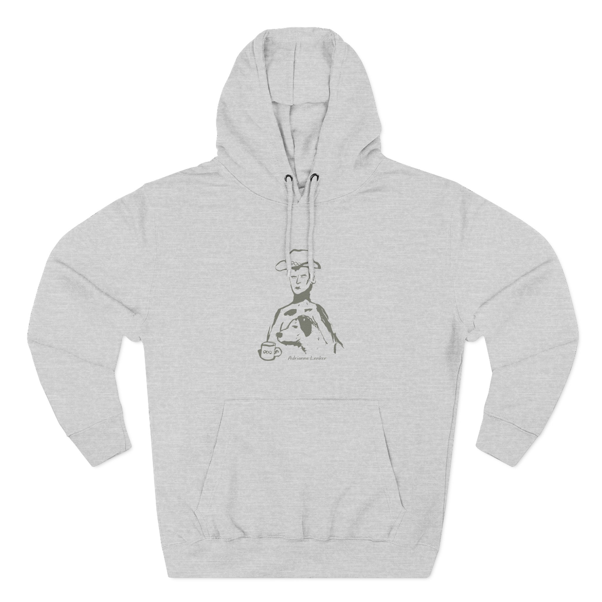 Adrianne Lenker Adrianne & Oso Three-panel Fleece Hoodie