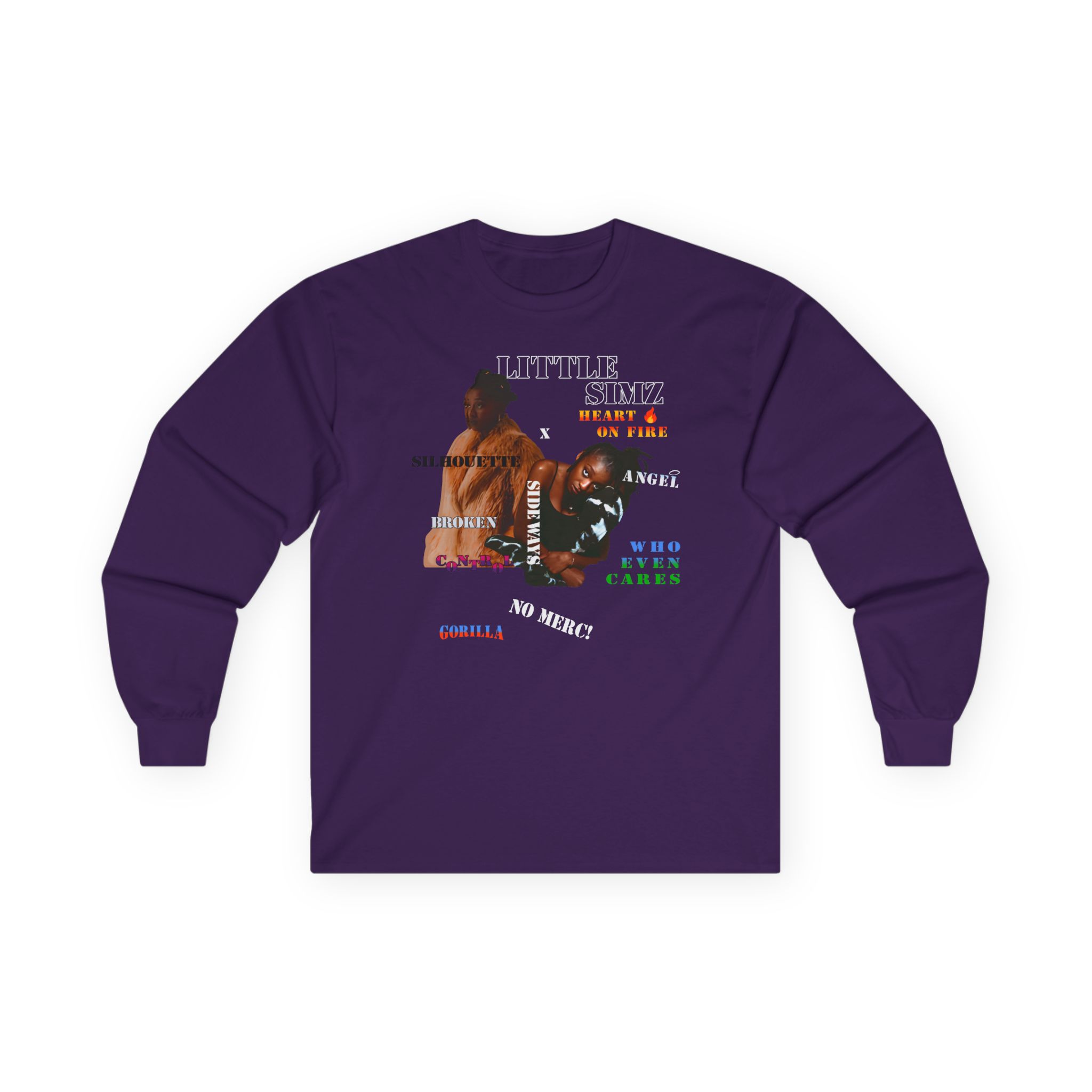 Little Simz Photo Collage Unisex Ultra Cotton Long Sleeve Tee