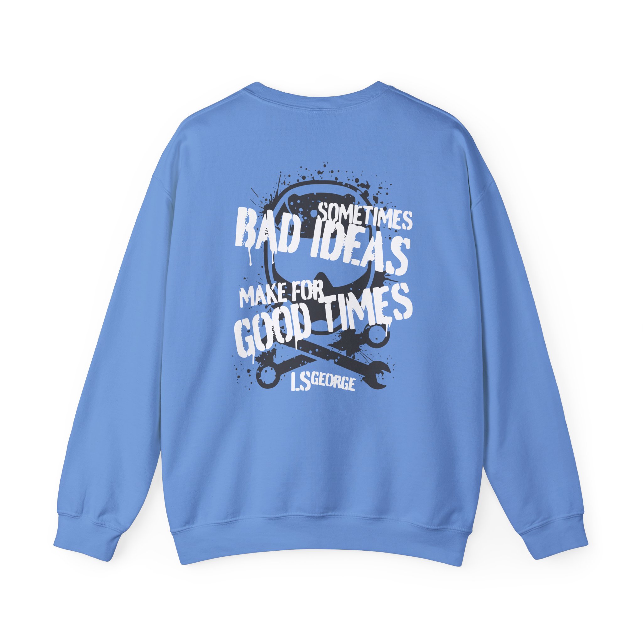 Ls George's Bad Ideas Unisex Heavy Blendâ„¢ Crewneck Sweatshirt