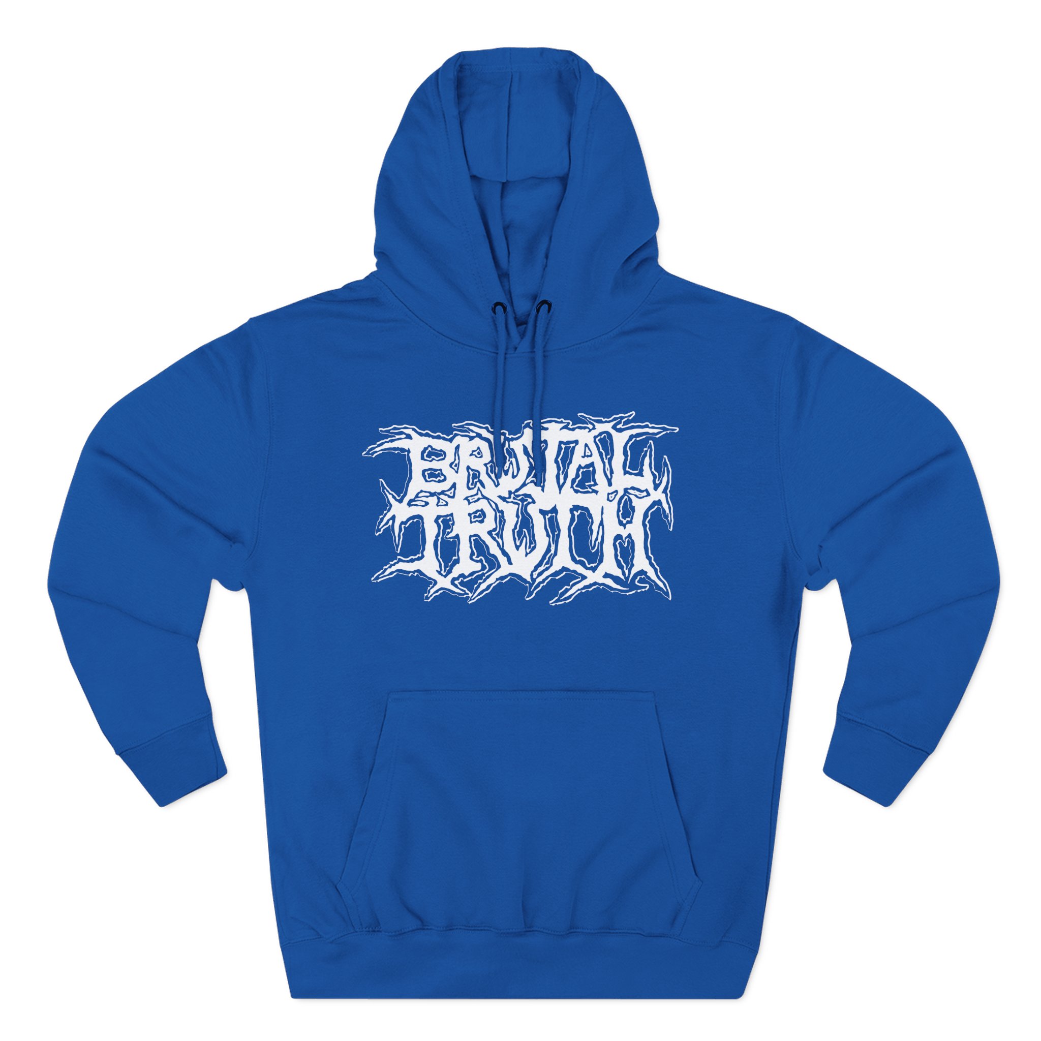 Brutal Truth Logo Three-Panel Fleece Hoodie