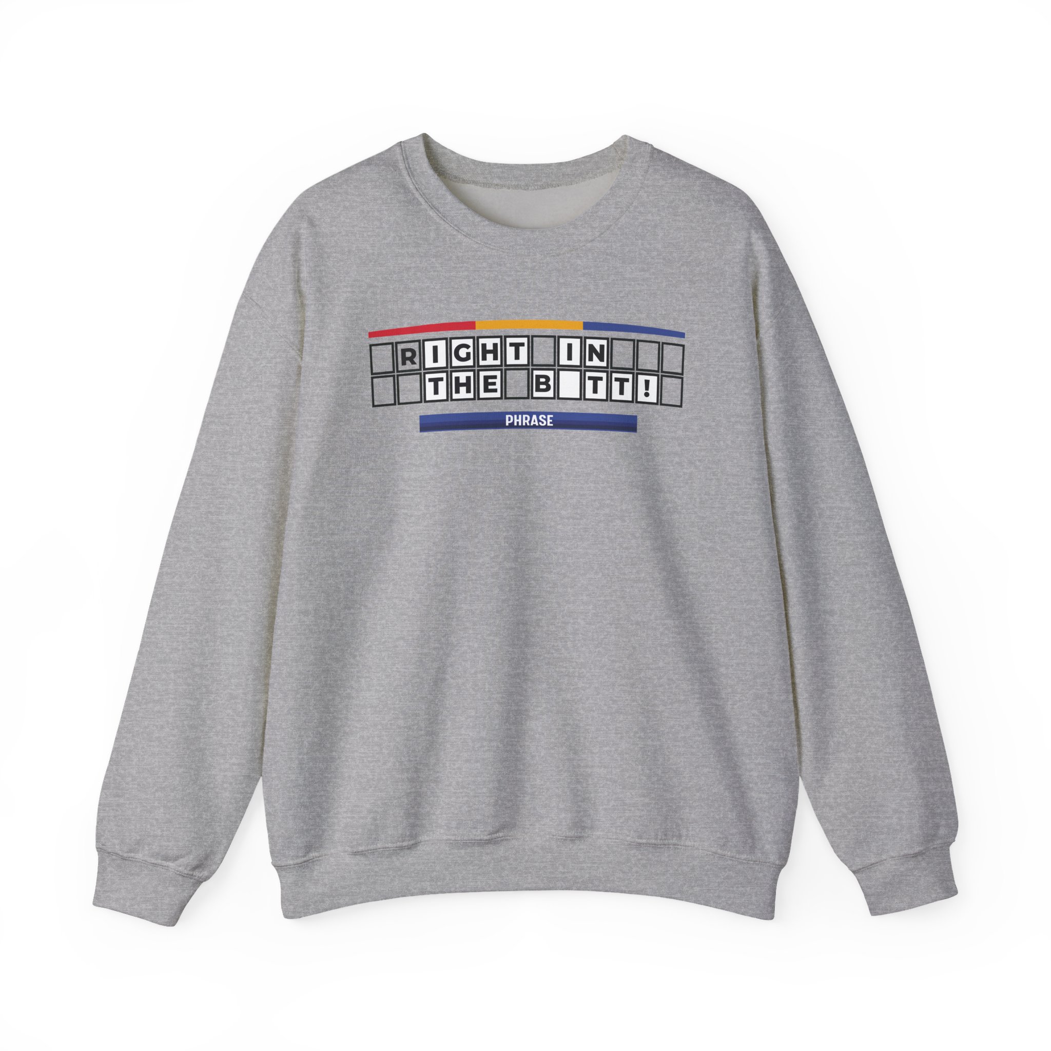 Jimmy Kimmel Right in the Butt Unisex Heavy Blendâ„¢ Crewneck Sweatshirt