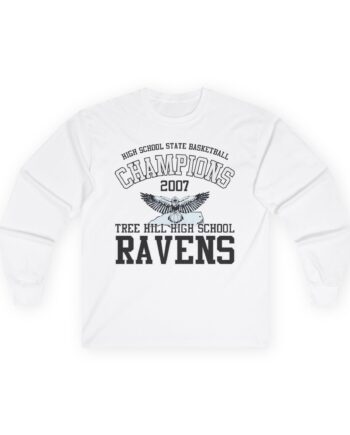 Tree Hill Ravens High School Champions One Tree Hill Unisex Ultra Cotton Long Sleeve Tee
