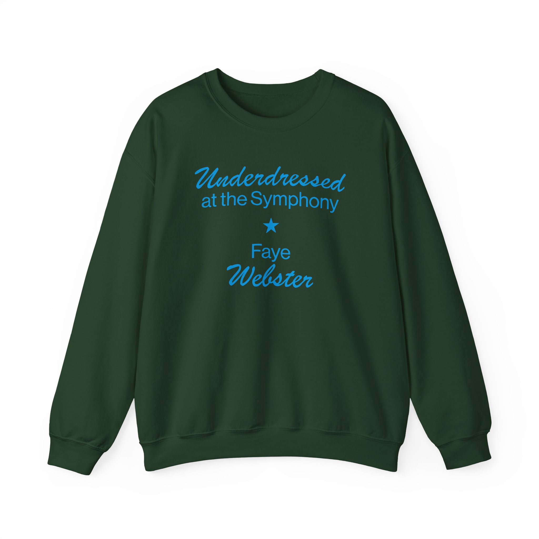 Faye Webster Underdressed at the Symphony 2024 Tour Unisex Heavy Blendâ„¢ Crewneck Sweatshirt