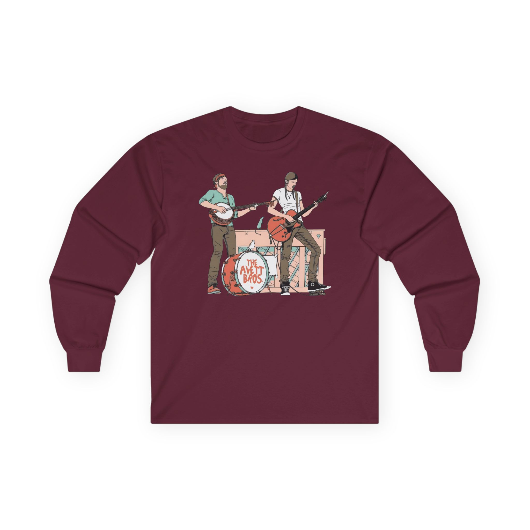 Avett Brothers on Stage Unisex Ultra Cotton Long Sleeve Tee