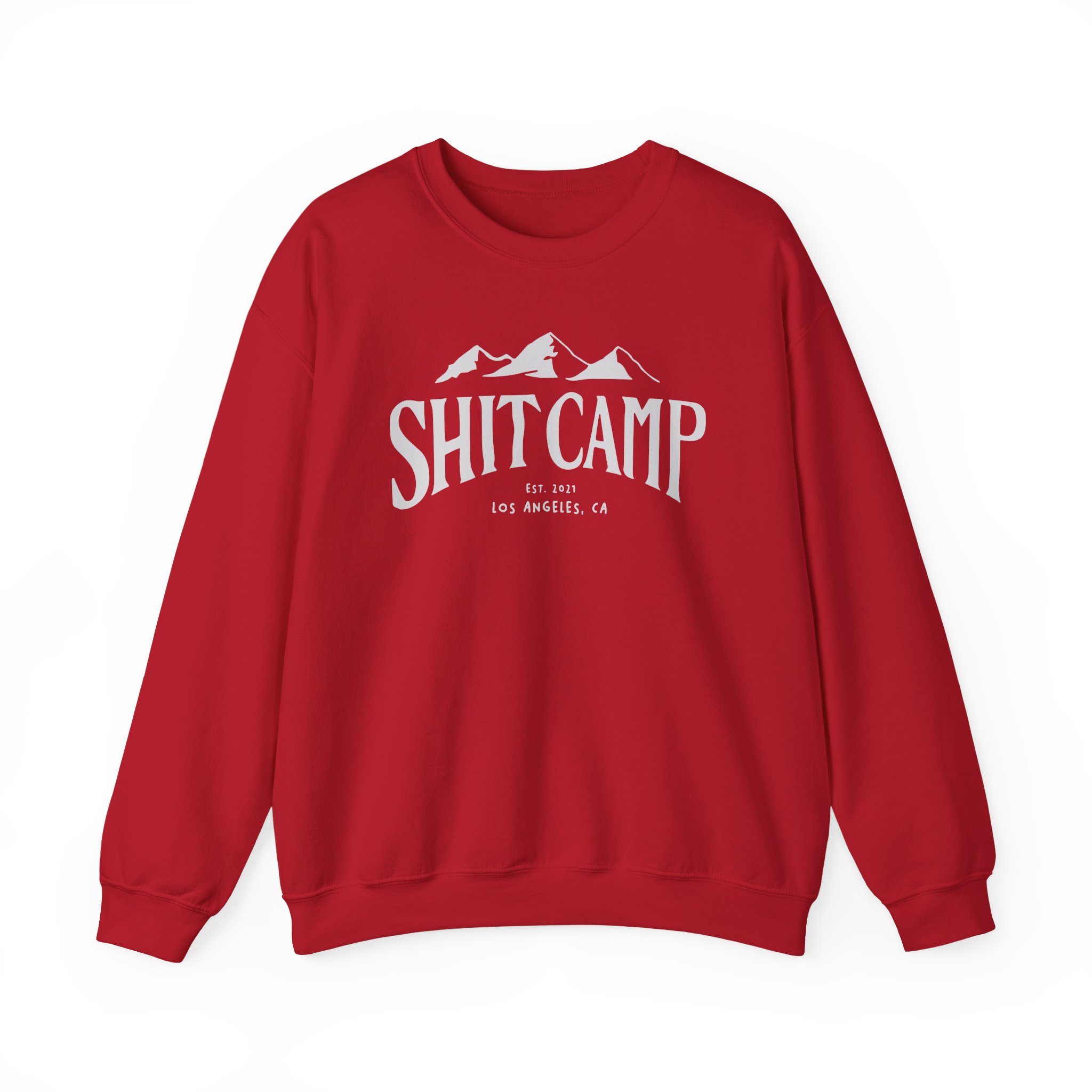 Qtcinderella Shit Camp Unisex Heavy Blendâ„¢ Crewneck Sweatshirt