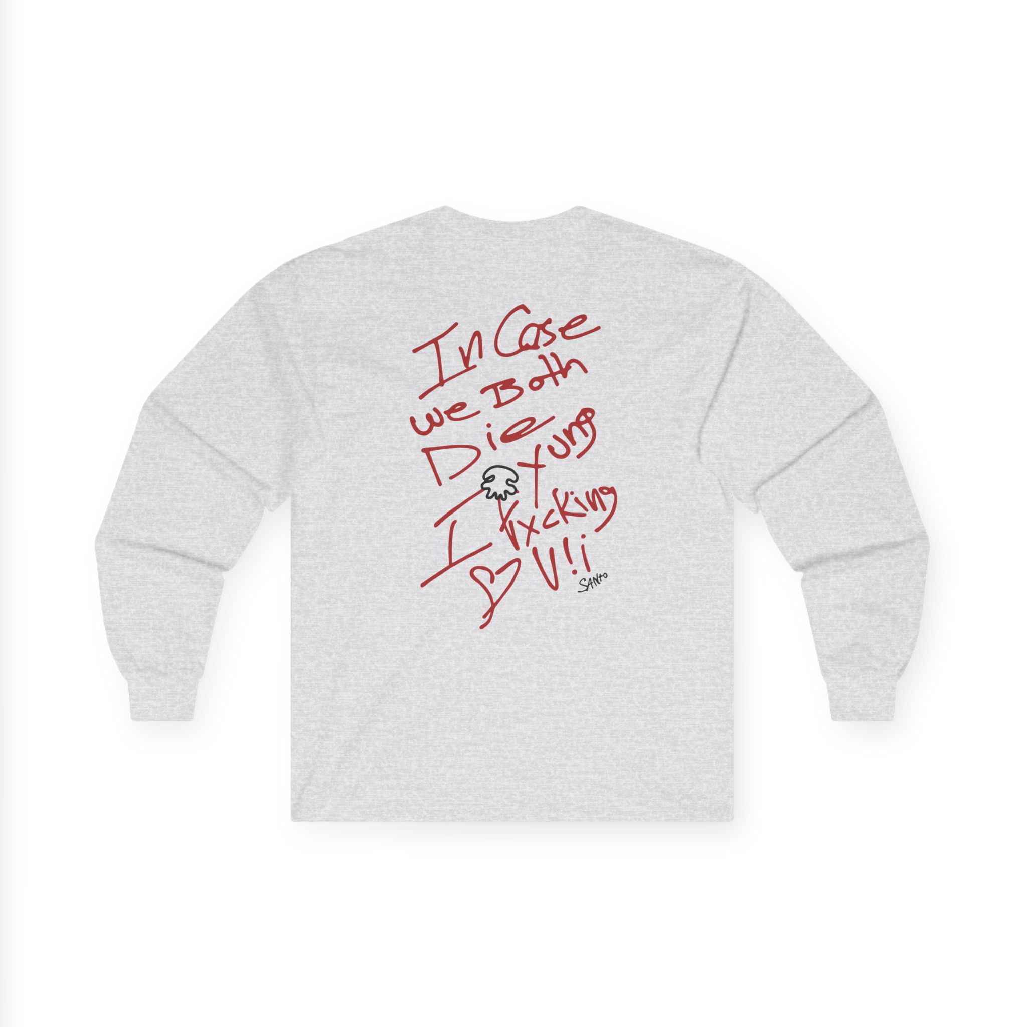 Saint Jhn I Fxcking Luv U Unisex Ultra Cotton Long Sleeve Tee