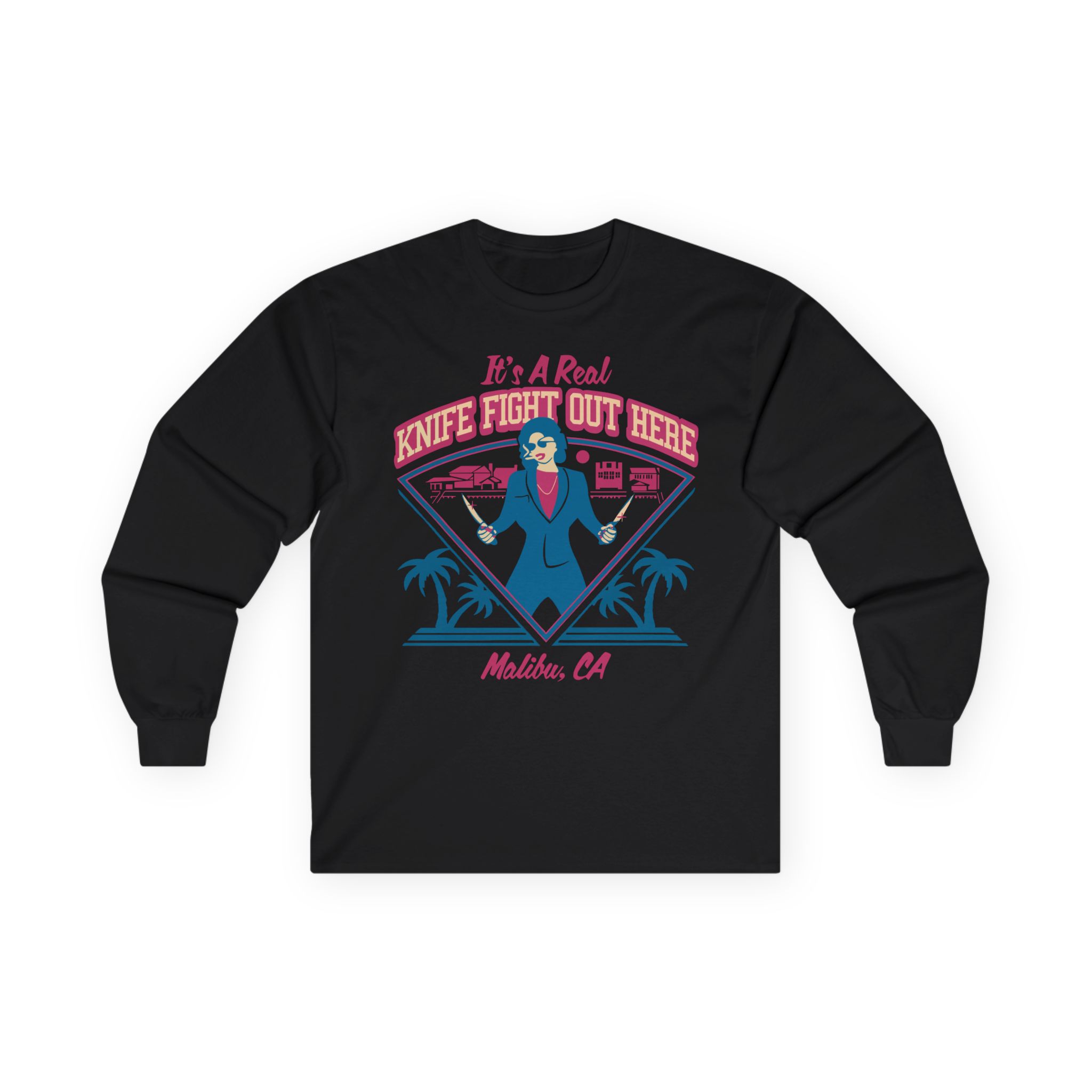 Tim Dillon Knife Fight Unisex Ultra Cotton Long Sleeve Tee