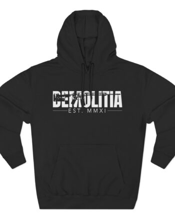 Demo Established Three-Panel Fleece Hoodie