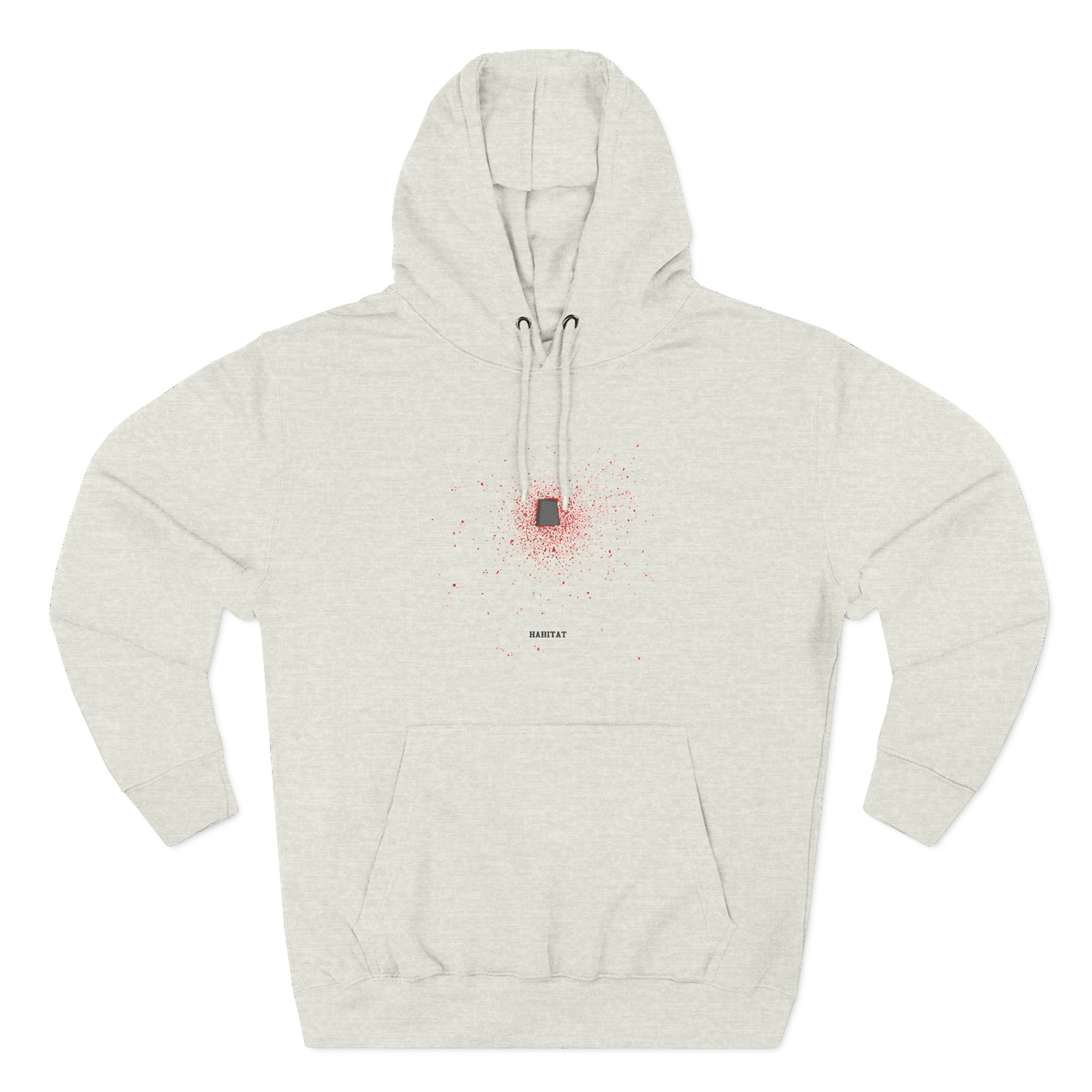 Nayt Three-Panel Fleece Hoodie