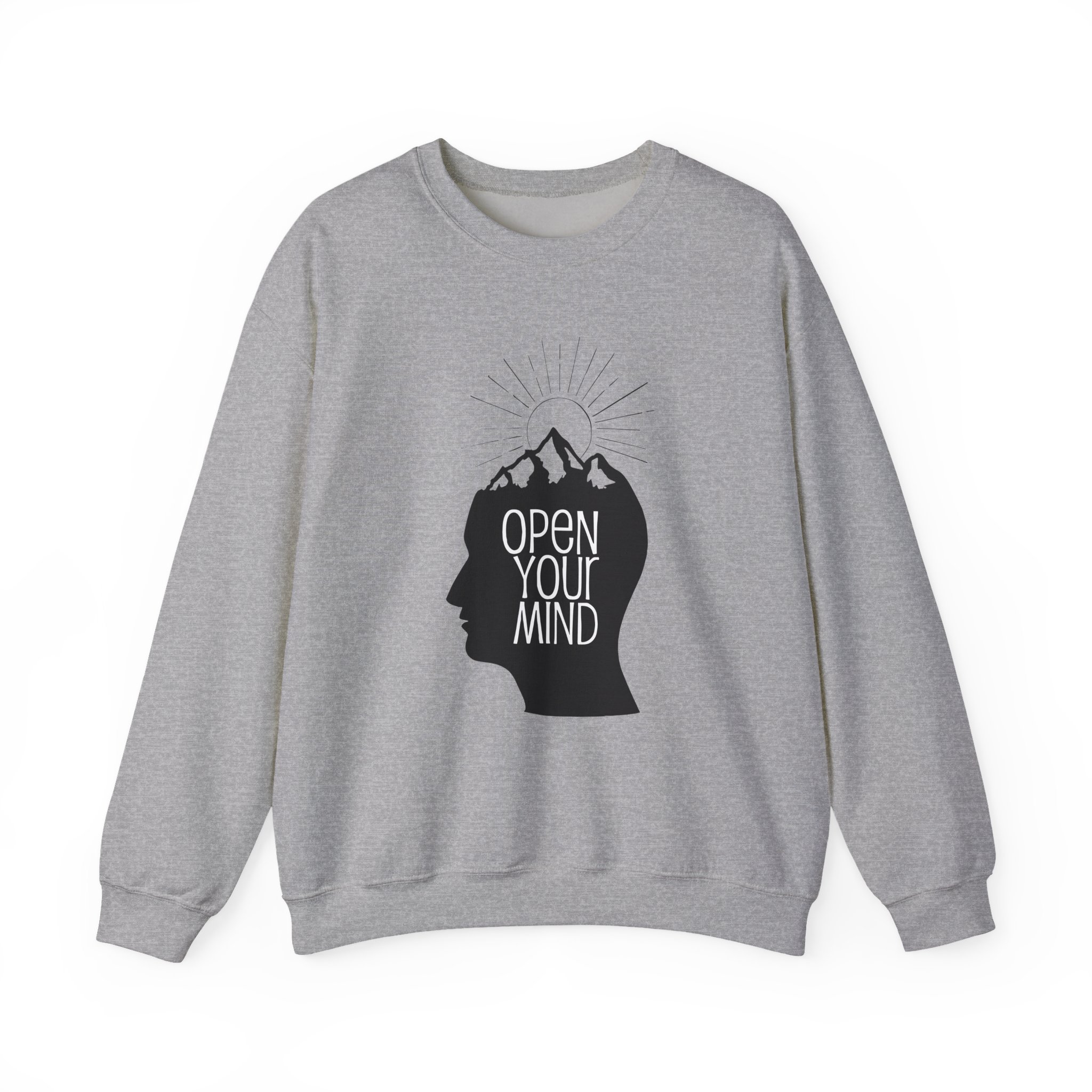 Kendall Rae Open Your Mind Unisex Heavy Blendâ„¢ Crewneck Sweatshirt