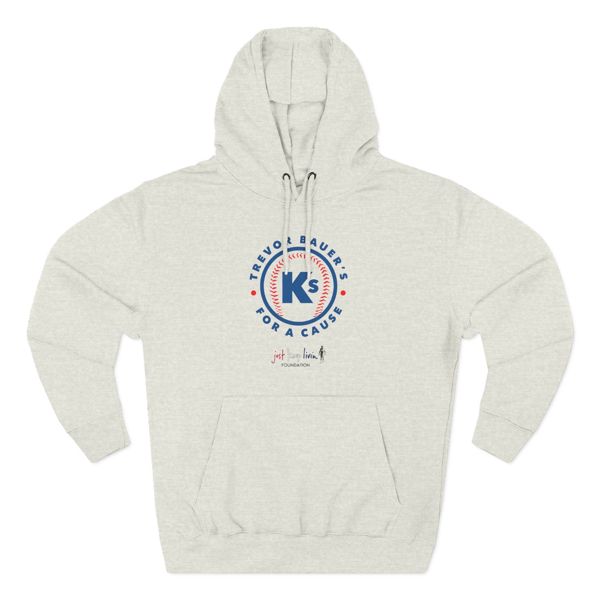 Trevor Bauer’s Ks for a Cause Three-Panel Fleece Hoodie