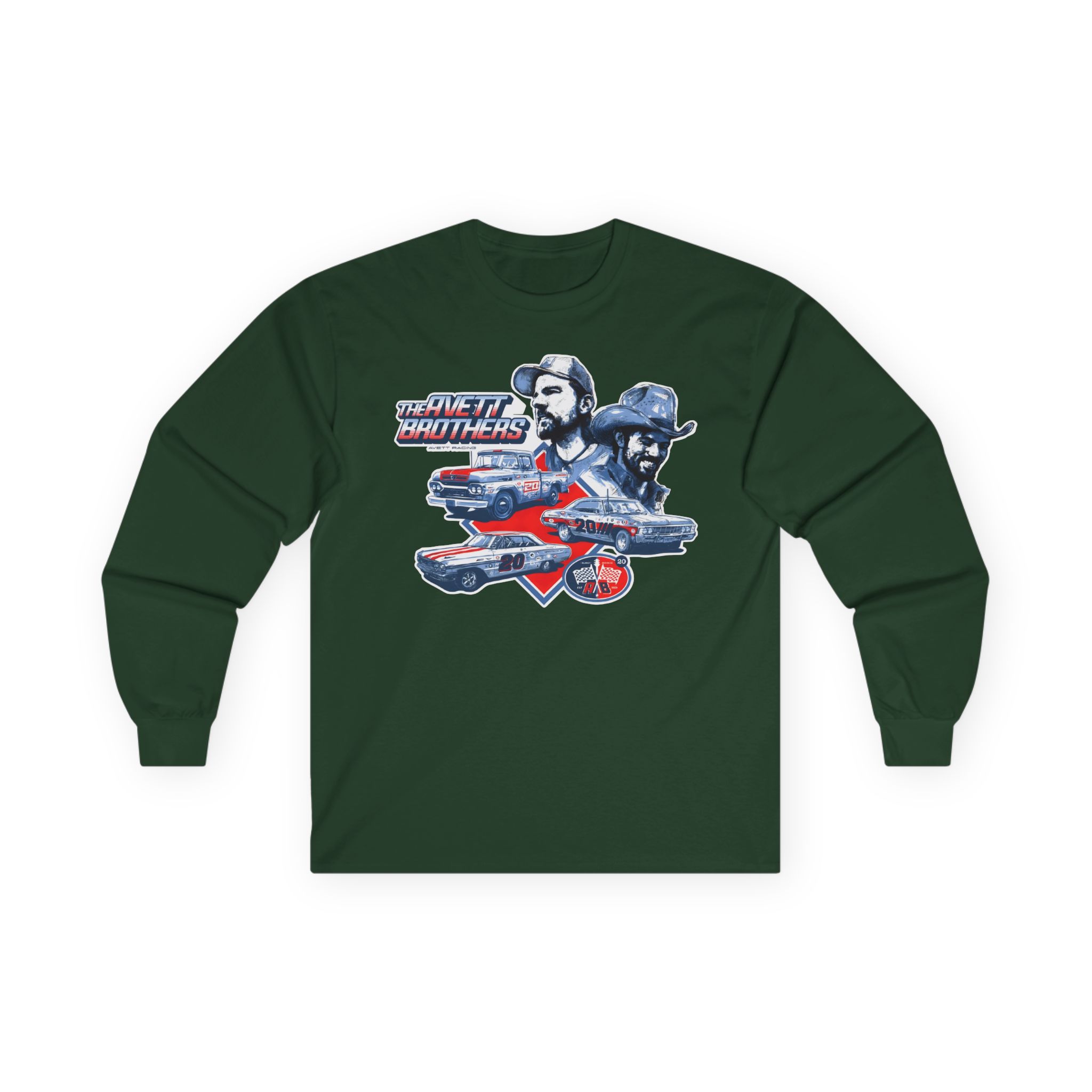 Avett Brothers Vintage Car Unisex Ultra Cotton Long Sleeve Tee