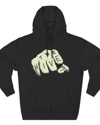 The Hives Fist Three-Panel Fleece Hoodie