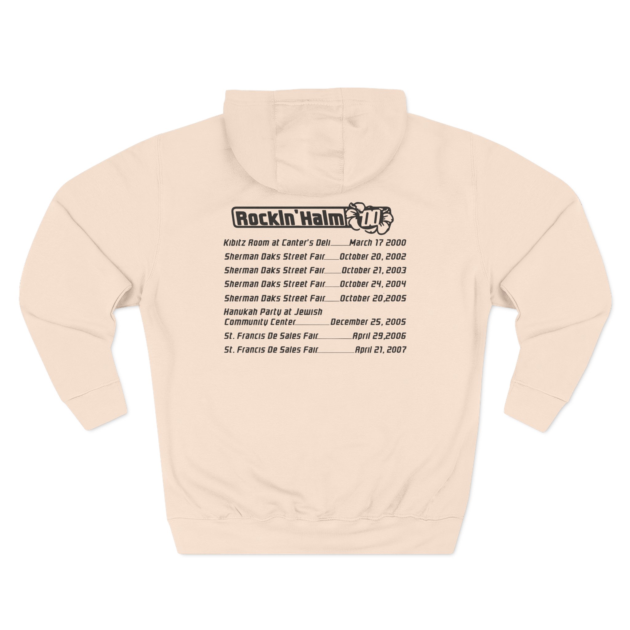 Rockin' Haim Three-Panel Fleece Hoodie