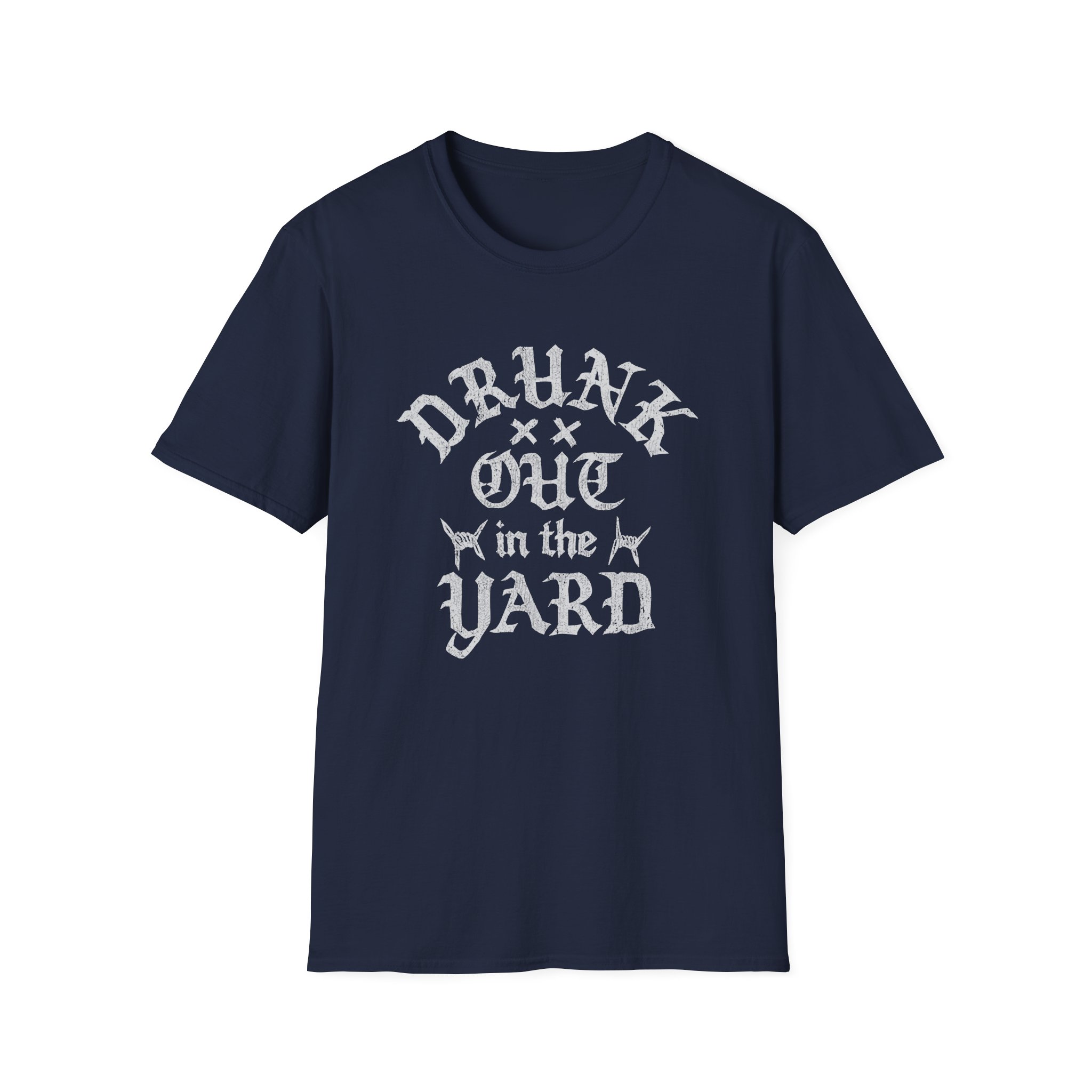 Hardy Drunk Out in the Yard Unisex Softstyle T-Shirt