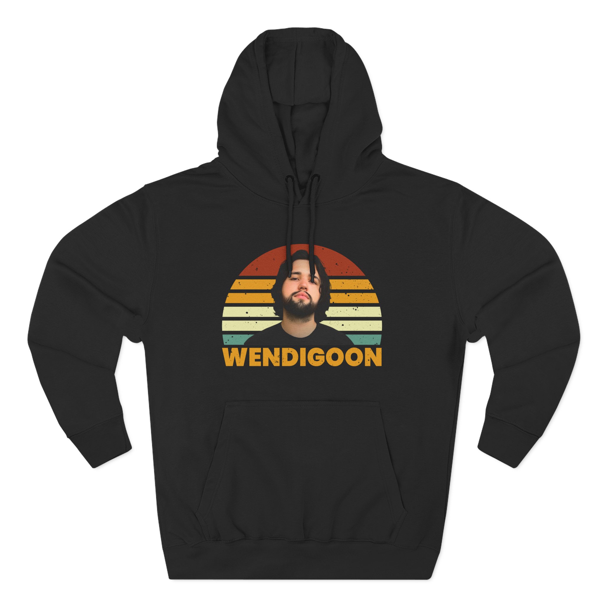 Wendigoon Three-Panel Fleece Hoodie
