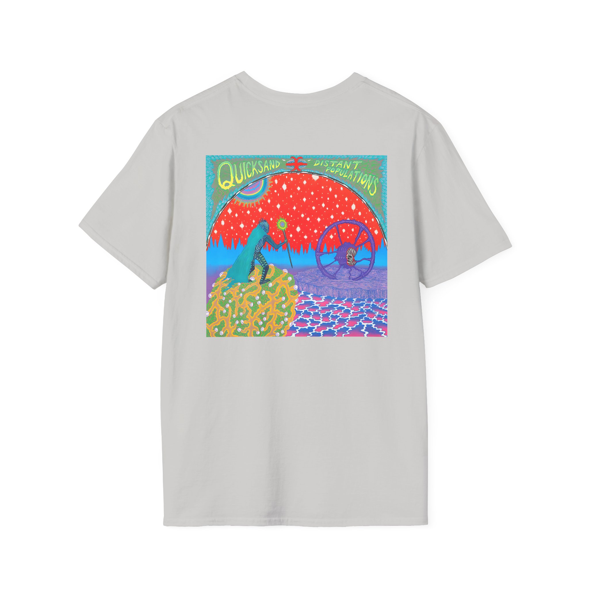 Quicksand Distant Populations Unisex Softstyle T-Shirt