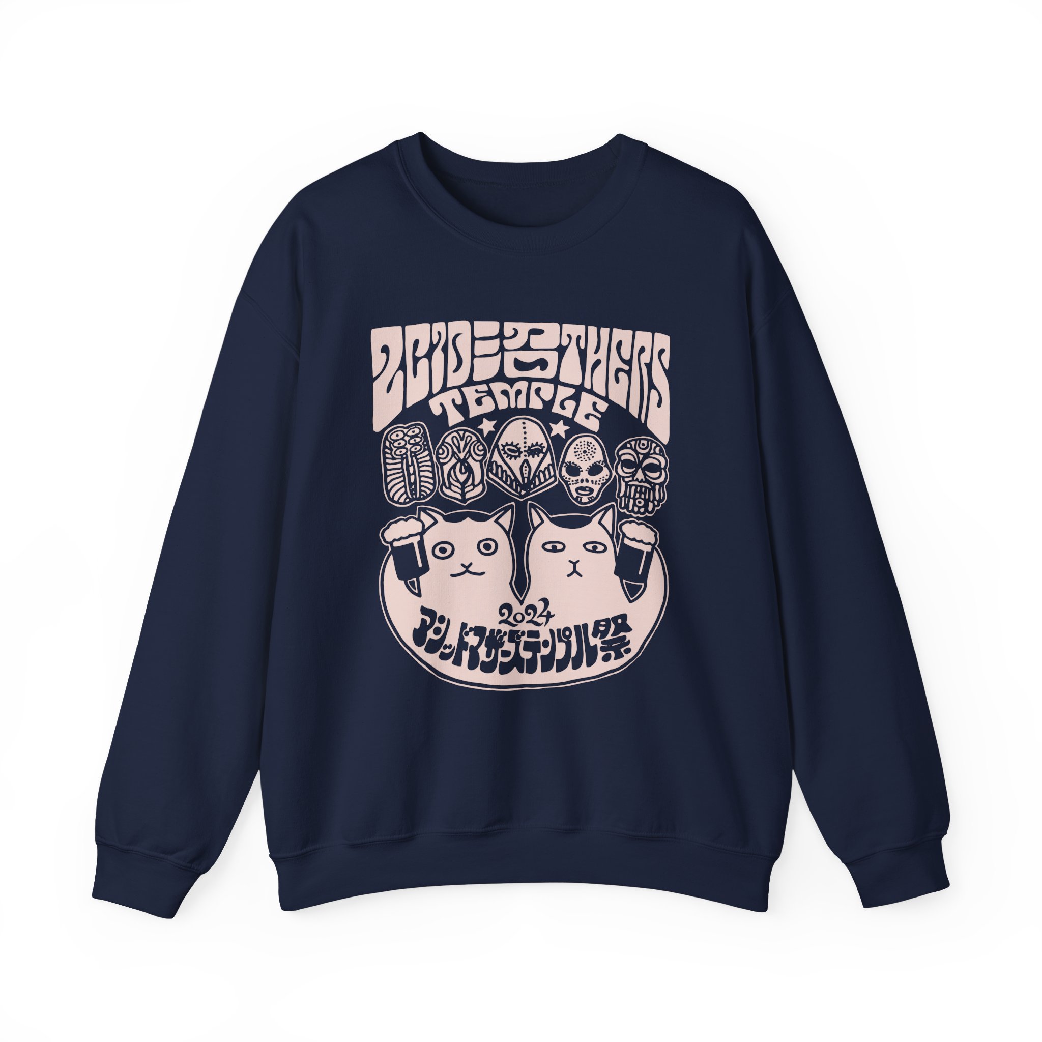 Acid Mothers Temple Unisex Heavy Blendâ„¢ Crewneck Sweatshirt