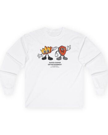 OTK Super-duper Entertainment Unisex Ultra Cotton Long Sleeve Tee