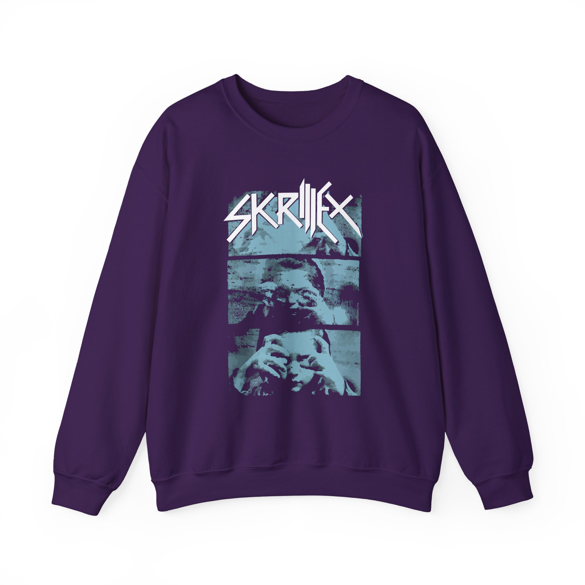 Skrillex Graphic Unisex Heavy Blendâ„¢ Crewneck Sweatshirt