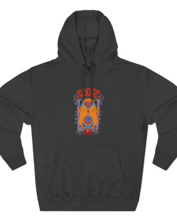 Goose Three-Panel Fleece Hoodie