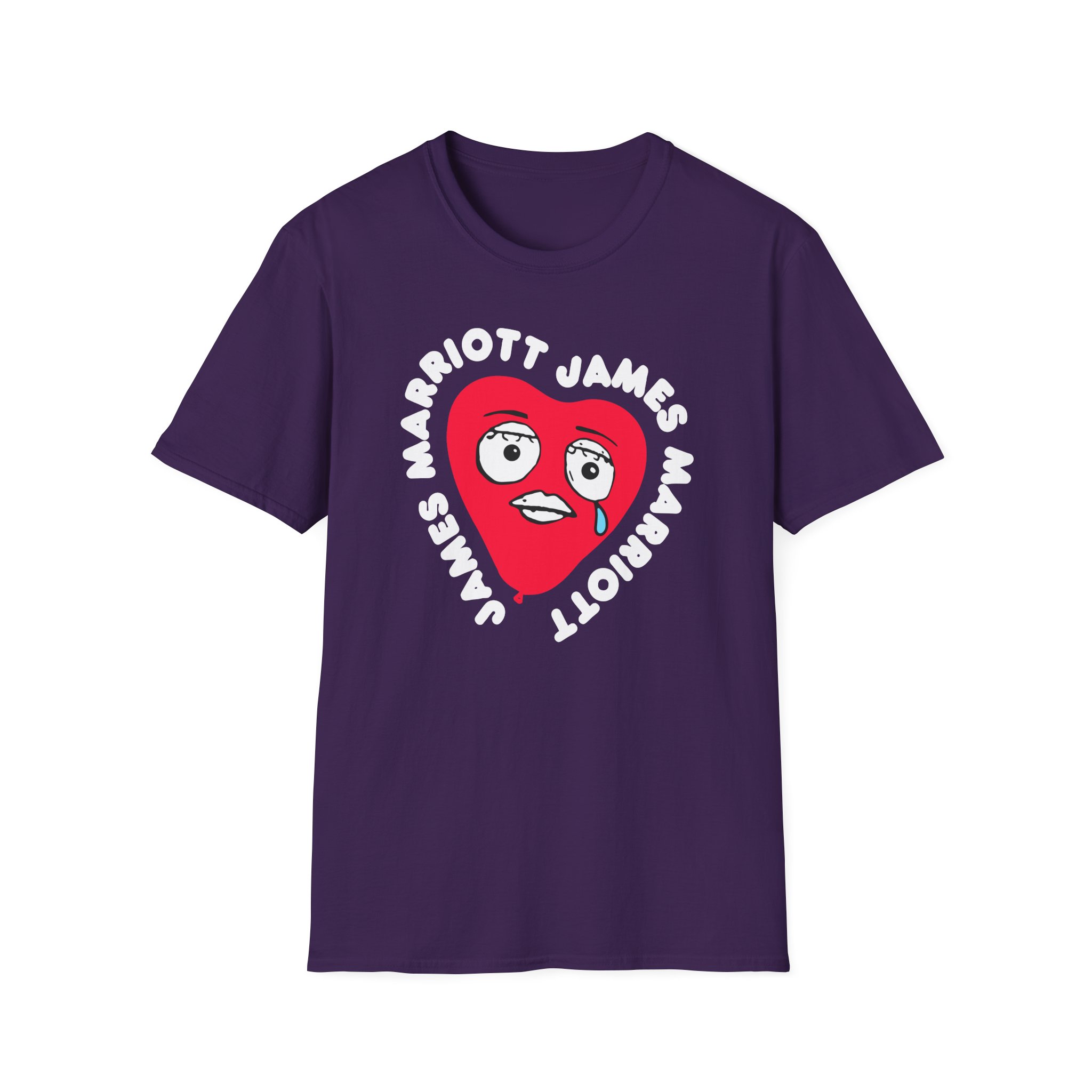 James Marriott Are We There Yet Heart Unisex Softstyle T-Shirt