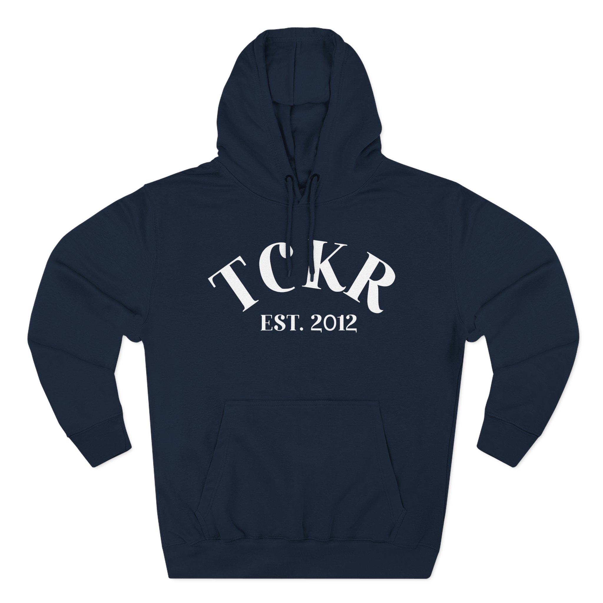 Kendall Rae Tckr Logo Three-Panel Fleece Hoodie