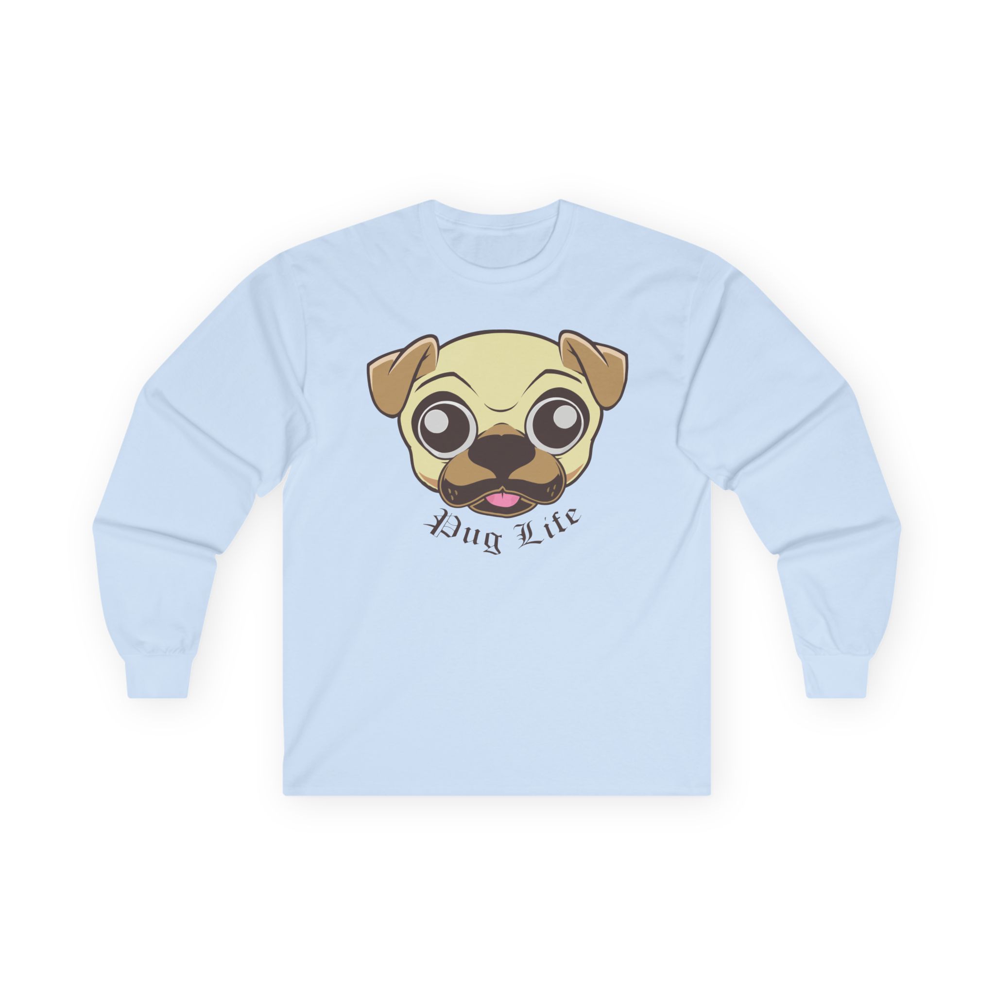 Morgz Pug Life Unisex Ultra Cotton Long Sleeve Tee