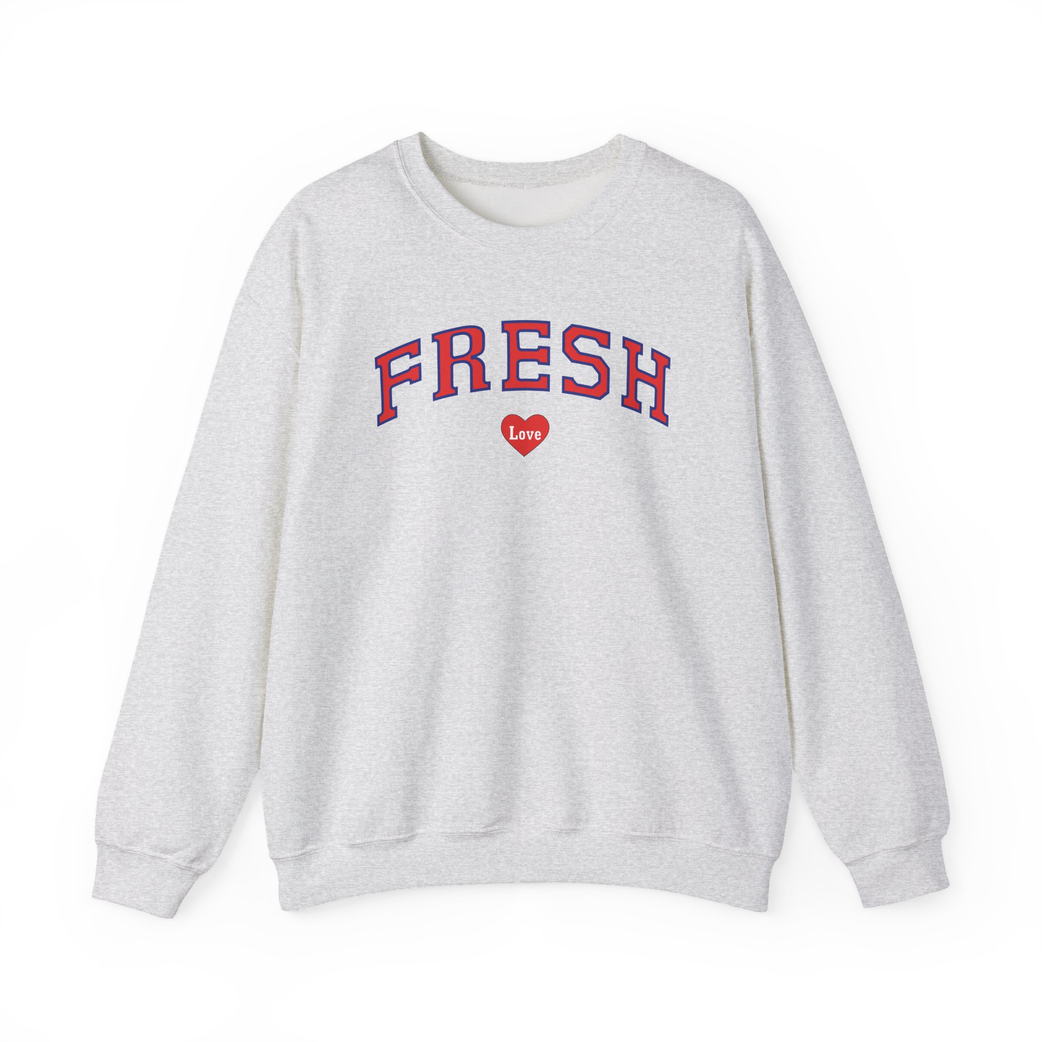 Fresh Love Heart Unisex Heavy Blendâ„¢ Crewneck Sweatshirt