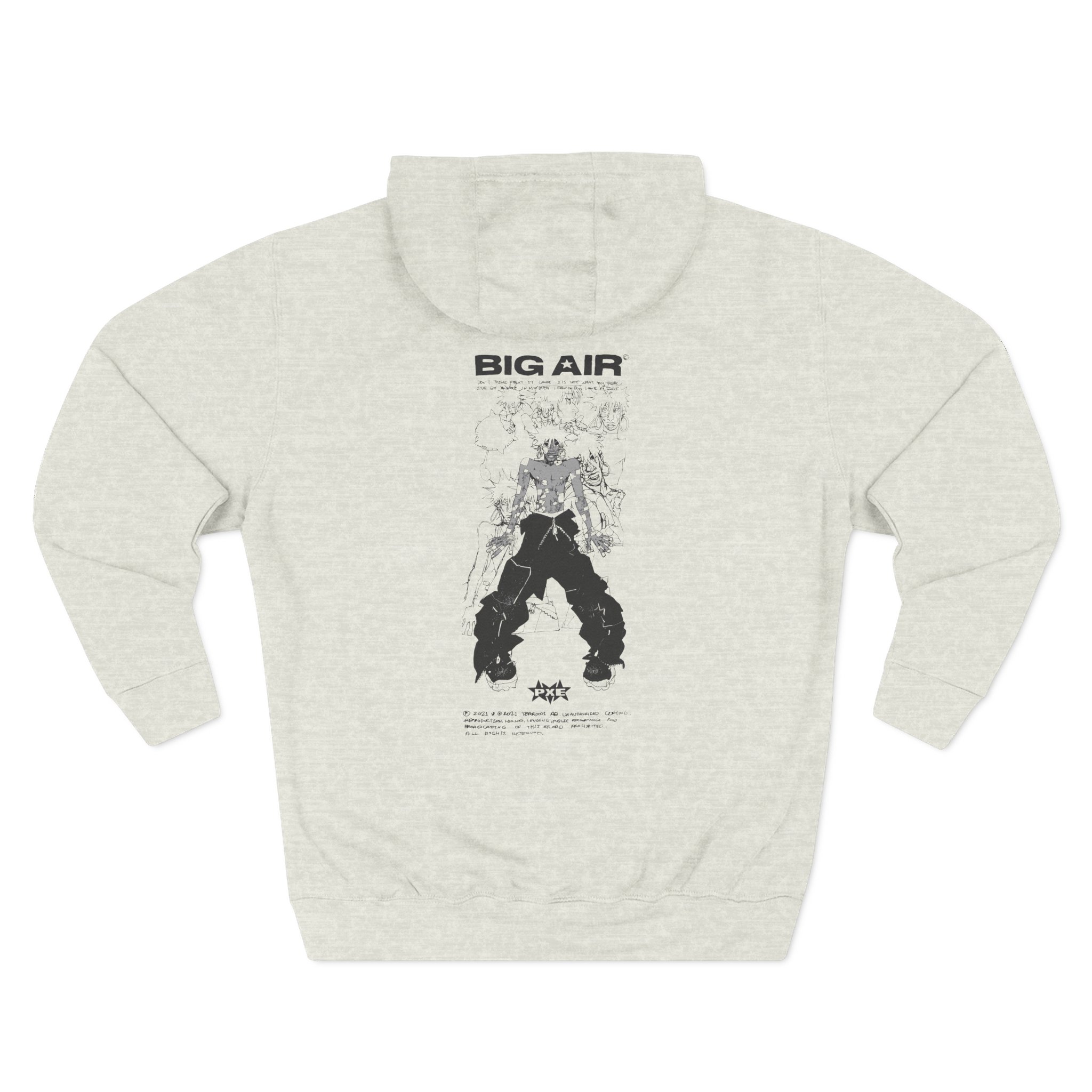 Ecco2k Pxe Three-Panel Fleece Hoodie