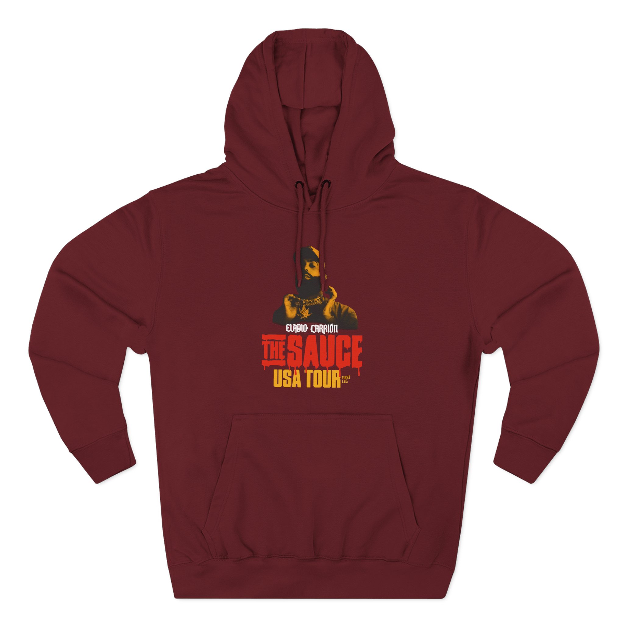 Sauce Boyz Usa Tour Three-Panel Fleece Hoodie