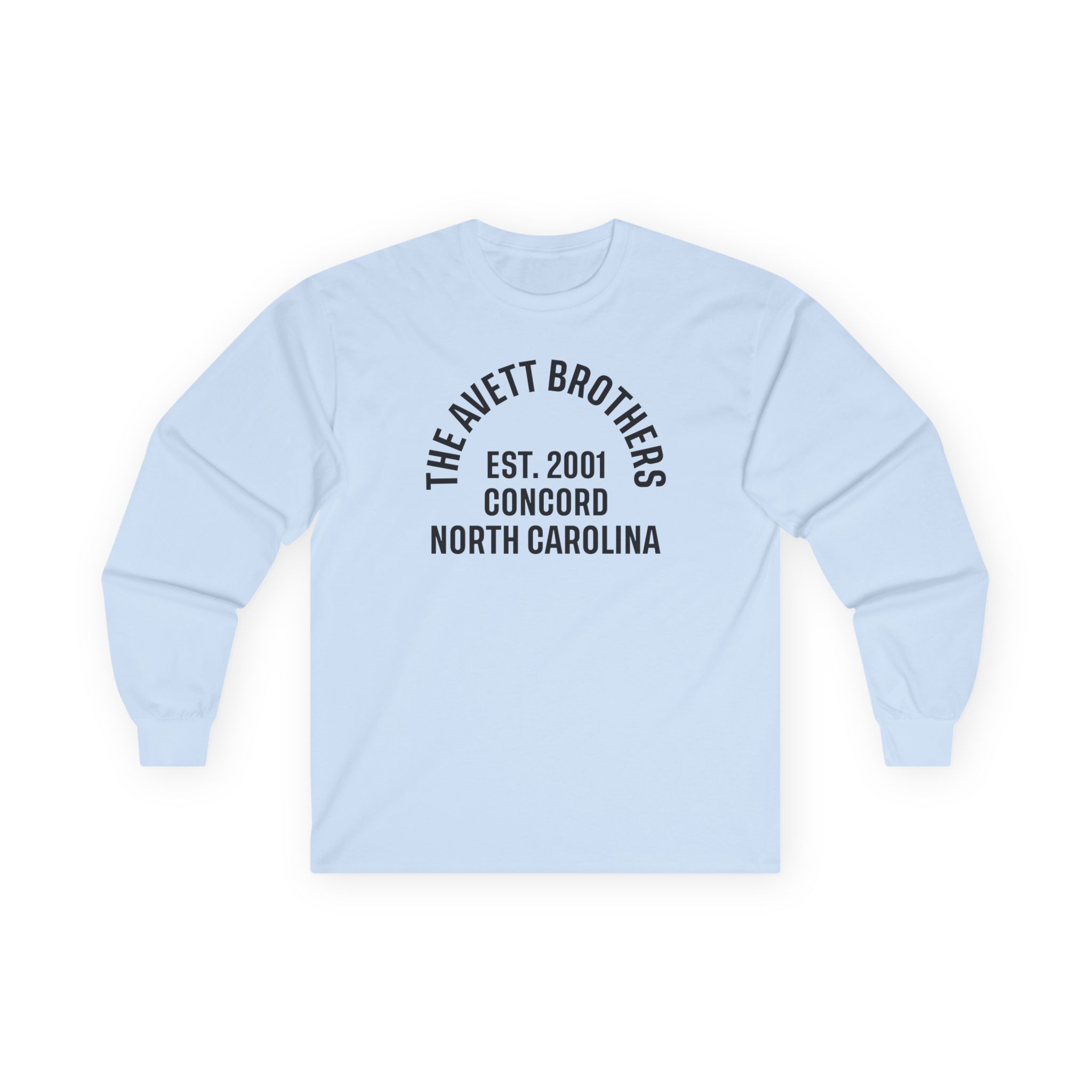 Avett Brothers Est 2001 Ringer Unisex Ultra Cotton Long Sleeve Tee