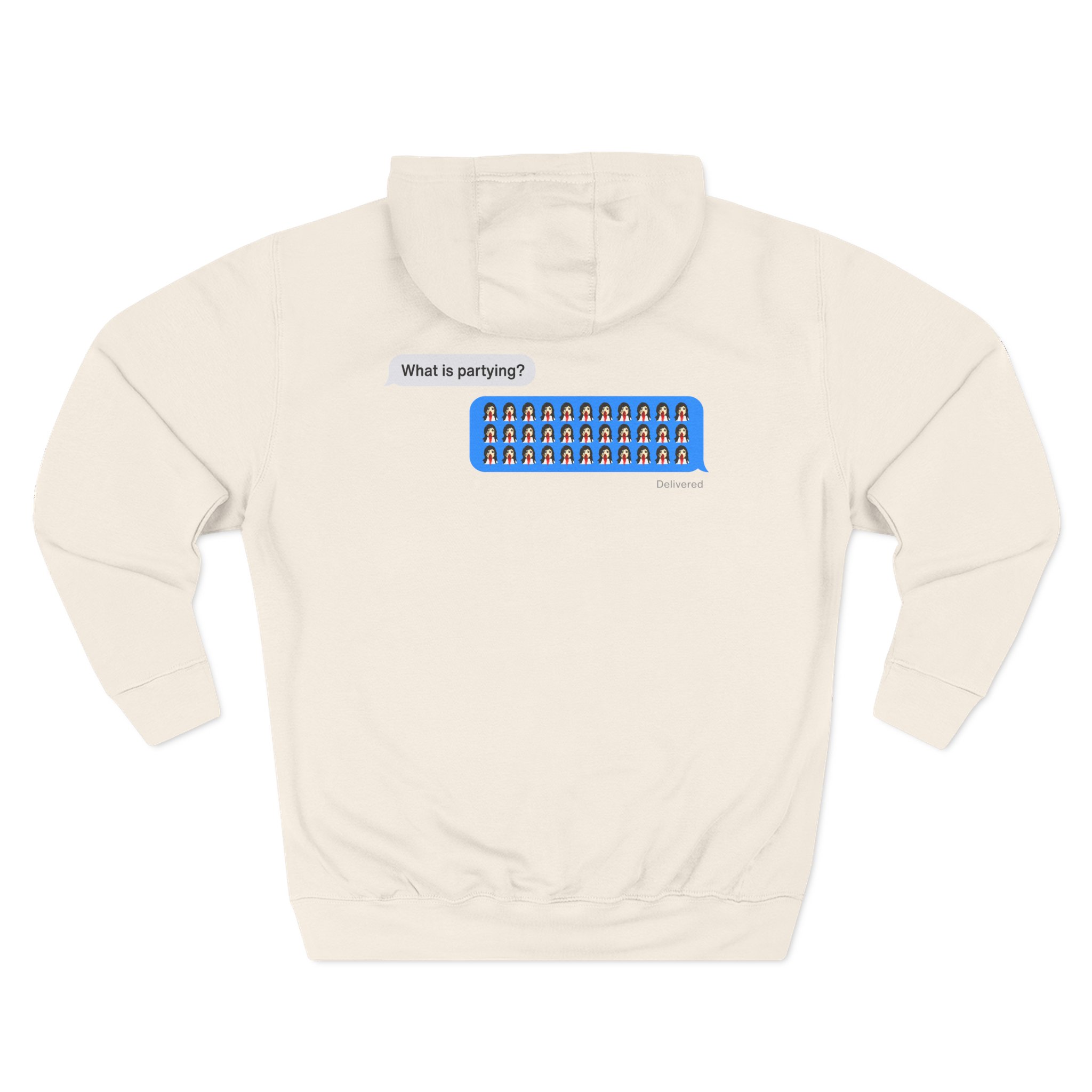 Andrew Wk Emoji Three-Panel Fleece Hoodie