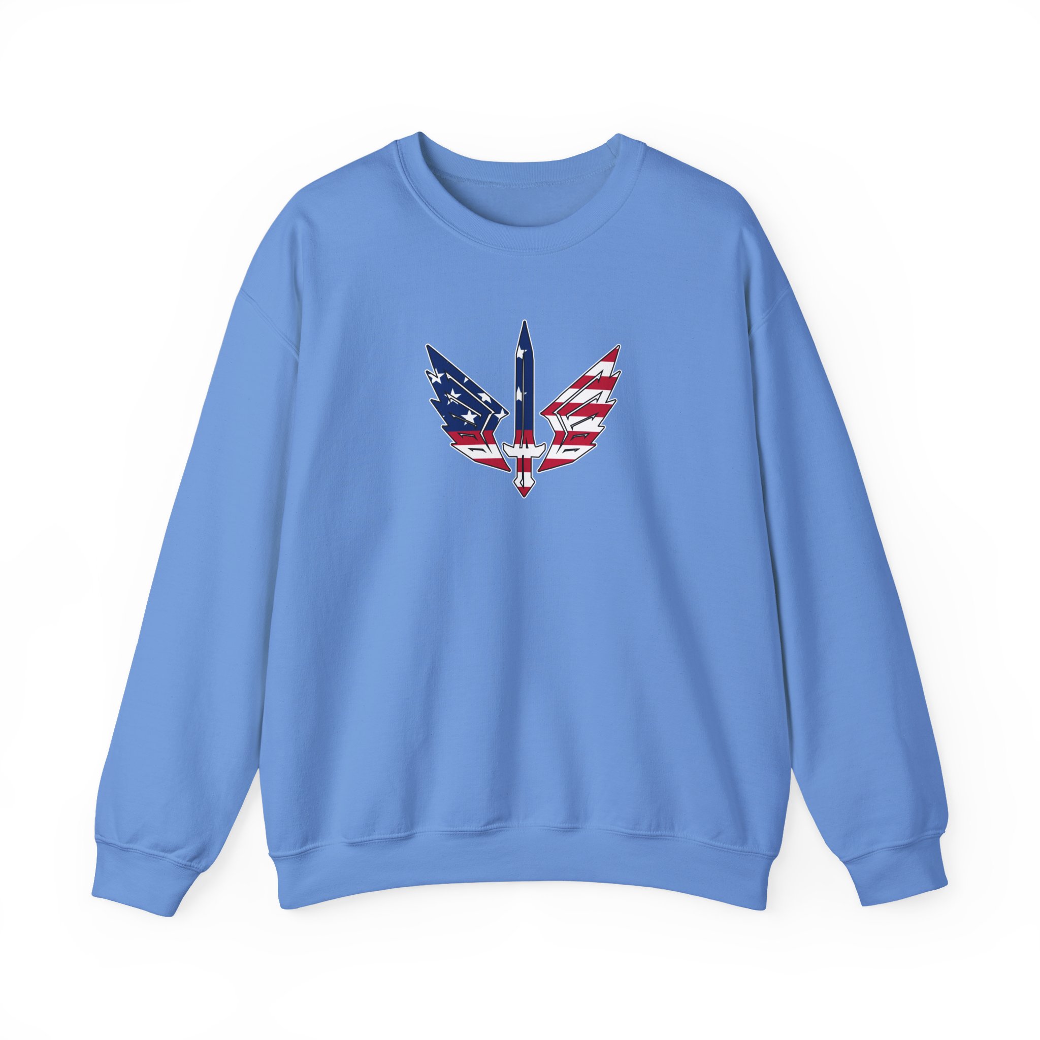 St. Louis Battlehawks 108 Stitches Patriotic Unisex Heavy Blendâ„¢ Crewneck Sweatshirt