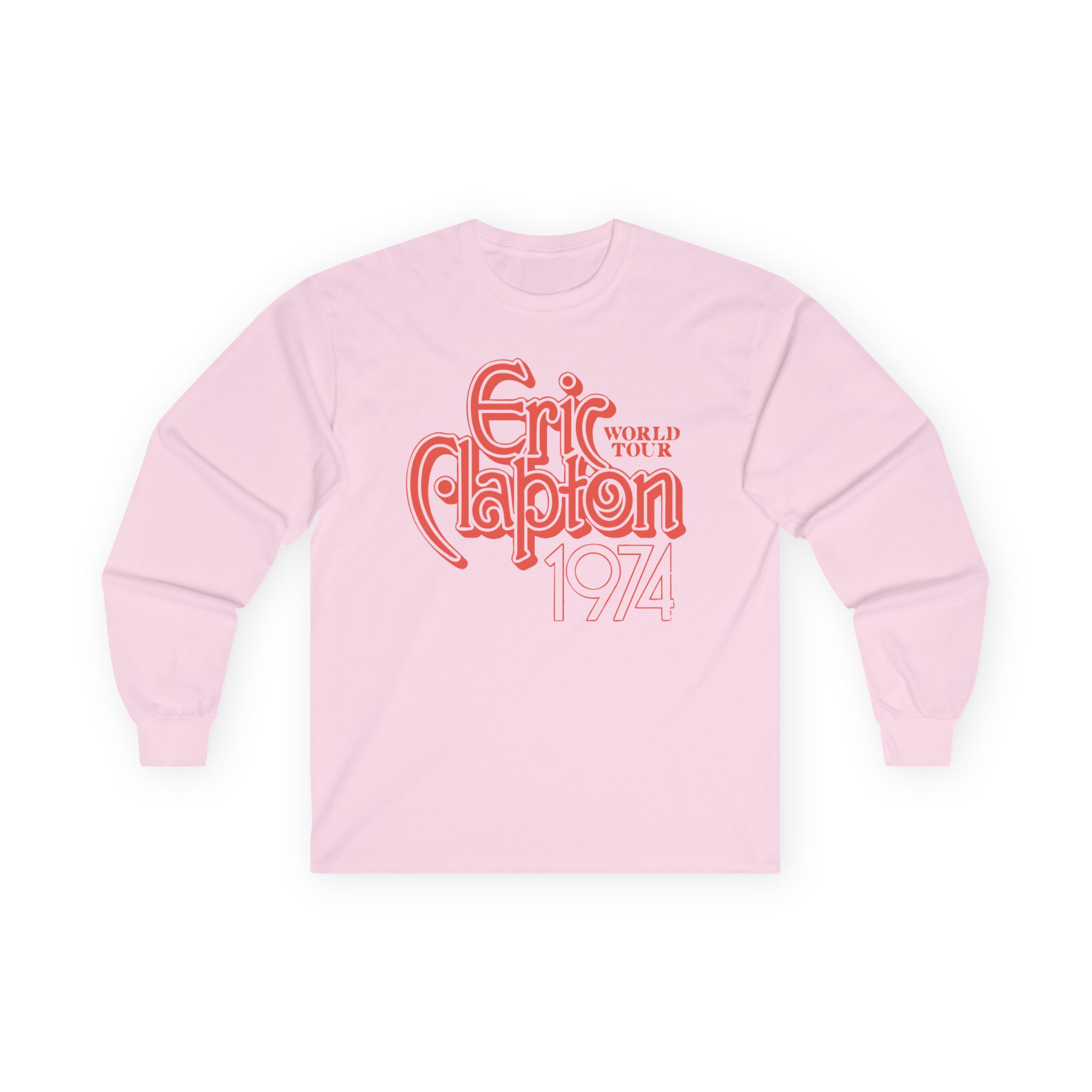 Eric Clapton World Tour 1974 Unisex Ultra Cotton Long Sleeve Tee