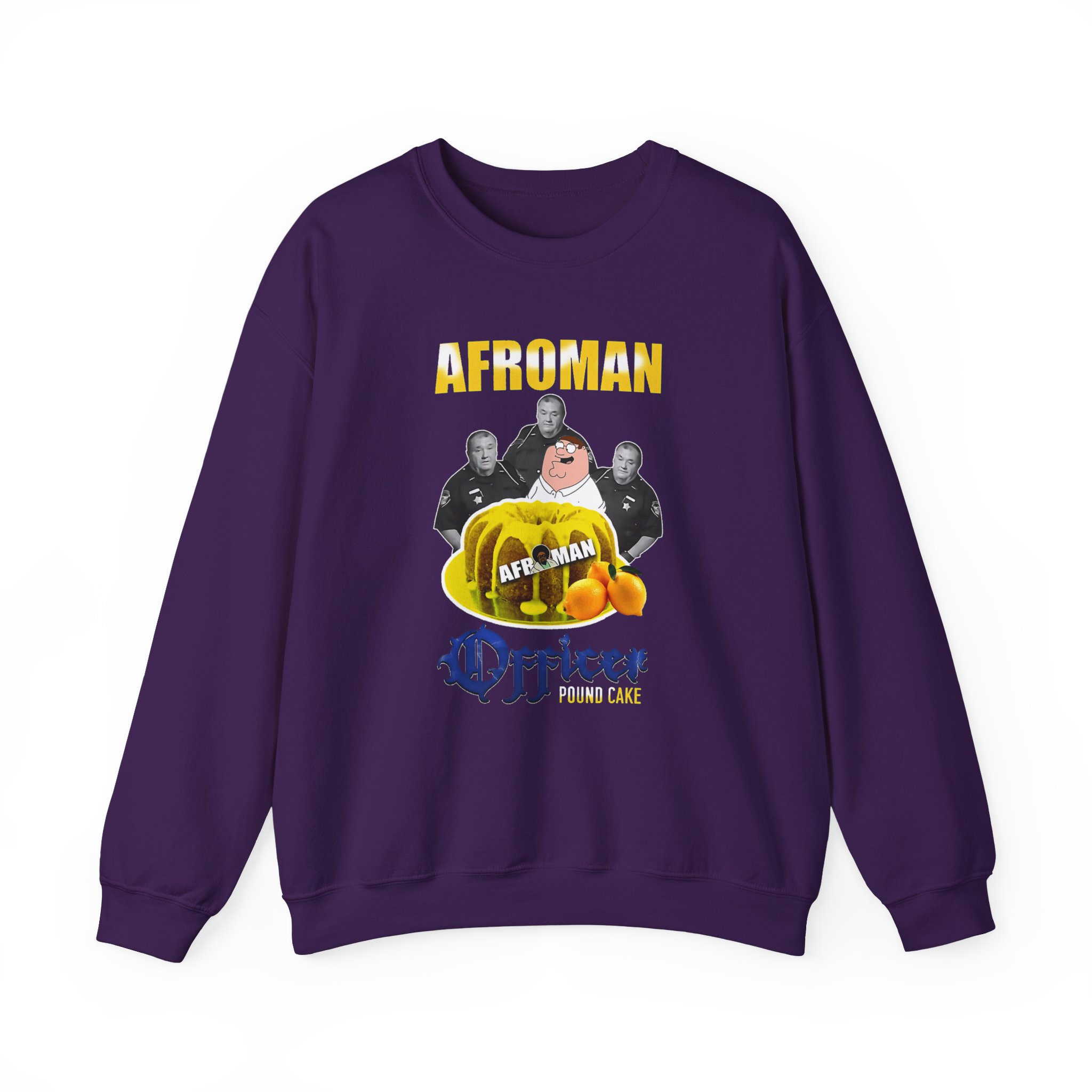 Afroman Lemon Pound Cake Unisex Heavy Blendâ„¢ Crewneck Sweatshirt