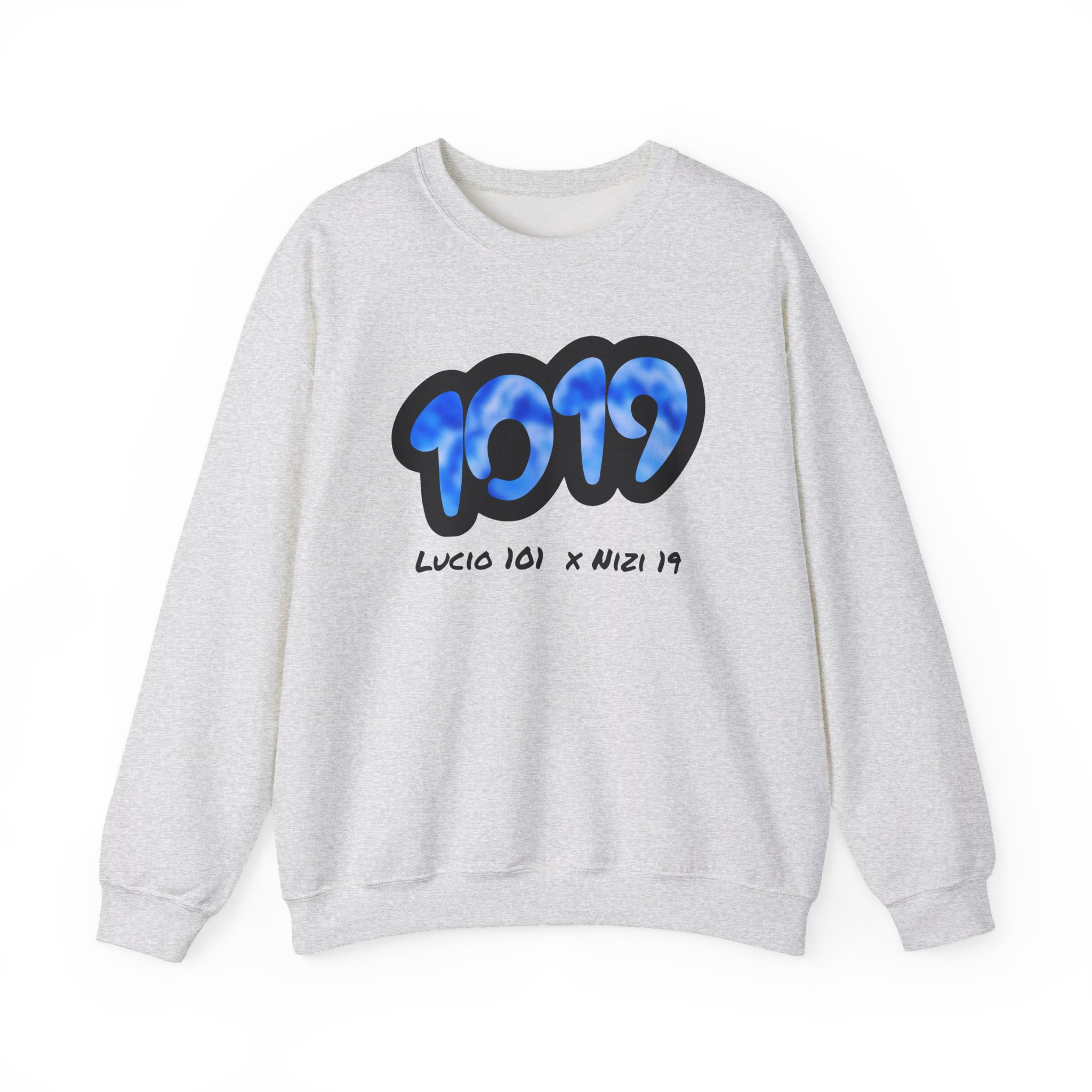 Lucio 101 x Nizi 19 Unisex Heavy Blendâ„¢ Crewneck Sweatshirt