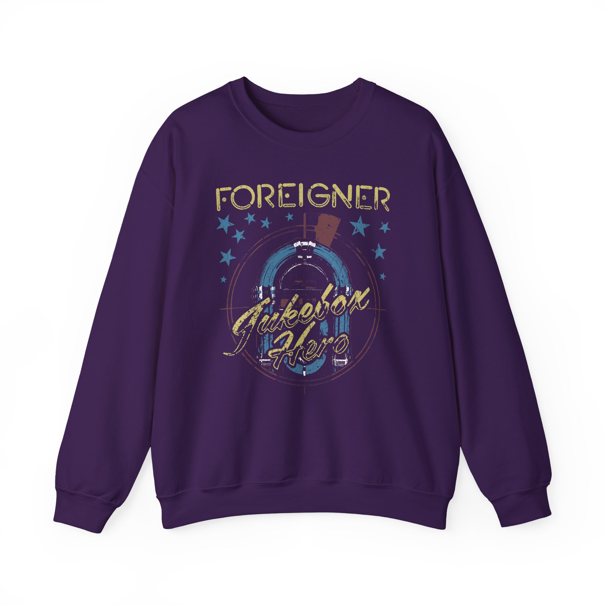 Foreigner Juicebox Hero Unisex Heavy Blendâ„¢ Crewneck Sweatshirt