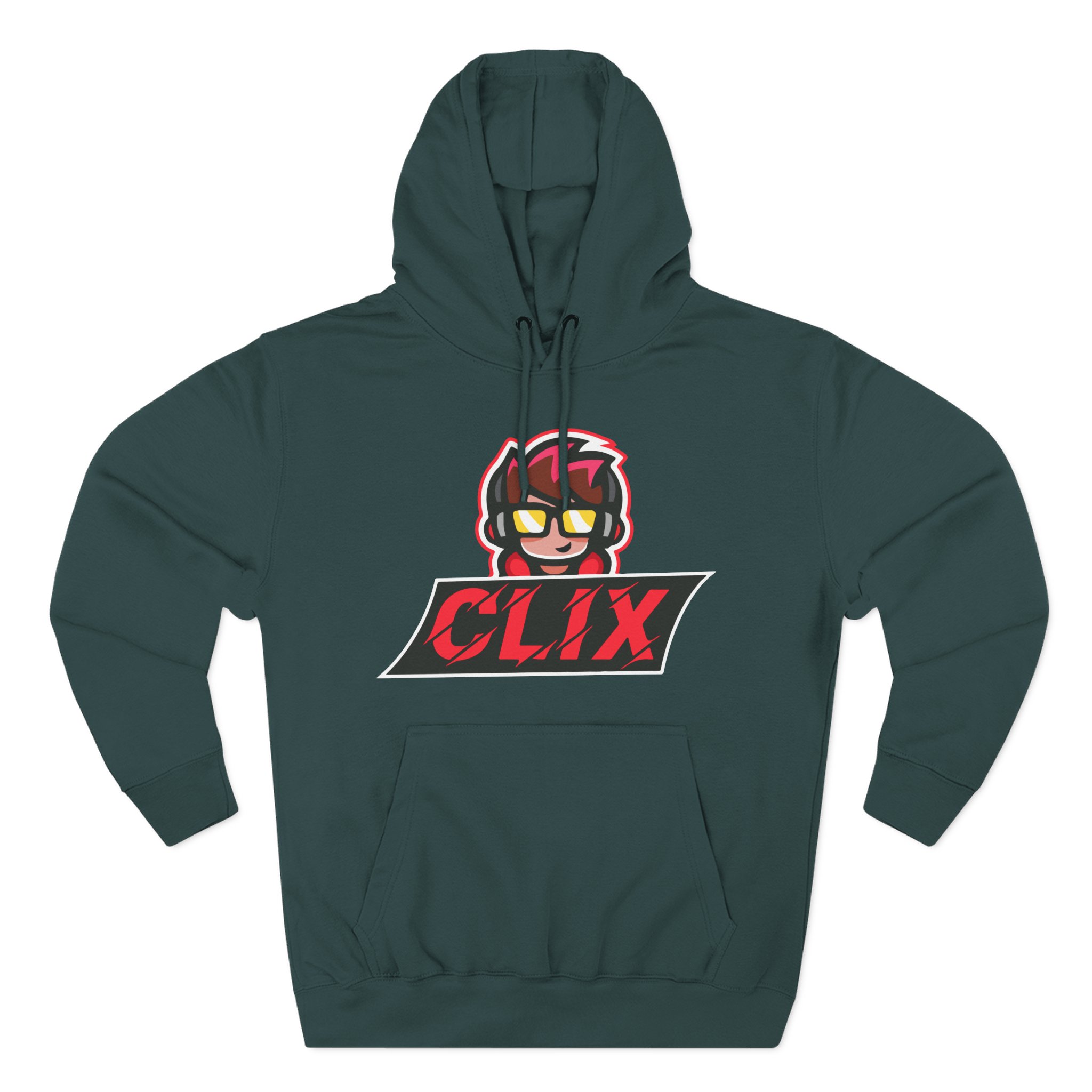 Misfits Clix Three-Panel Fleece Hoodie