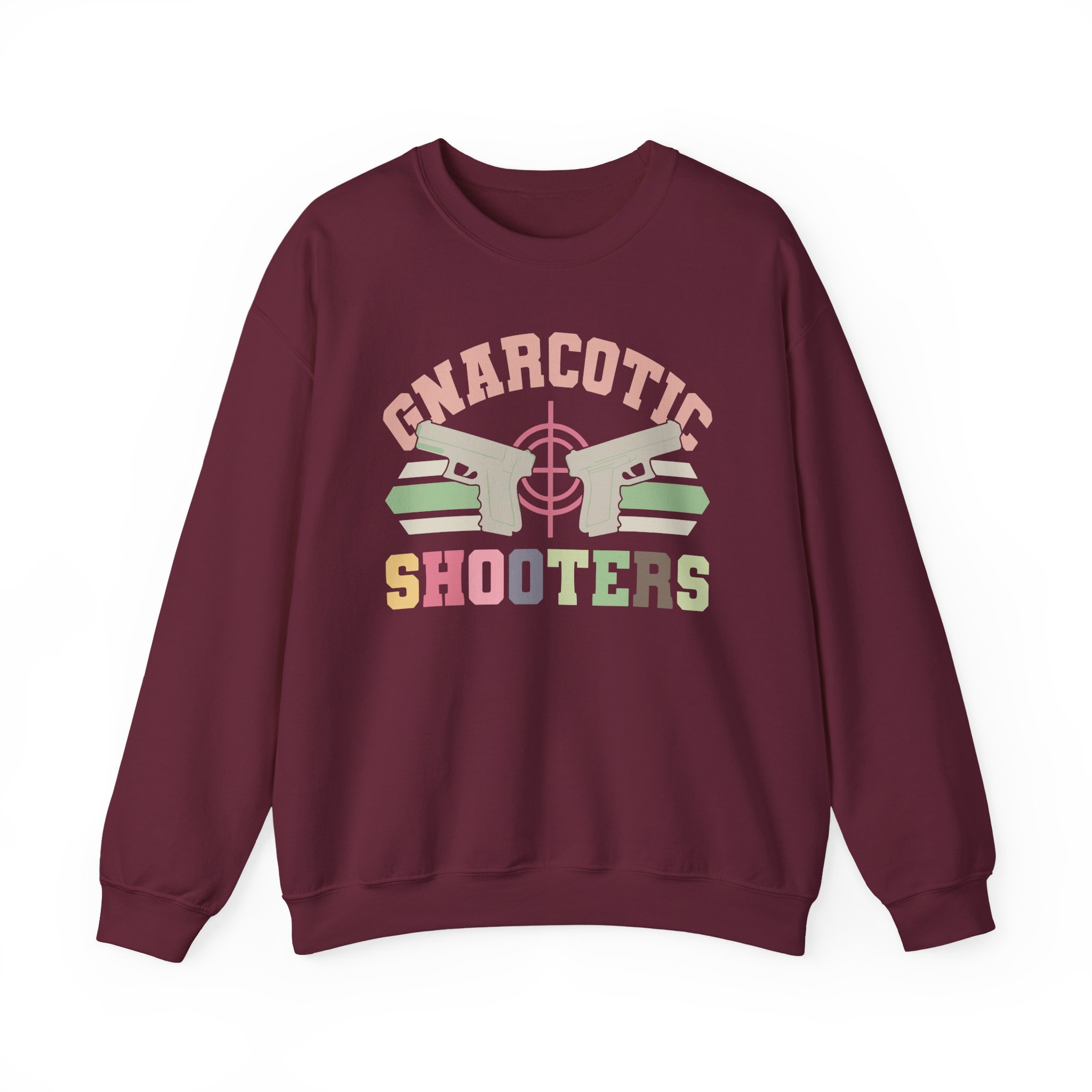 Sturniolo Gnarcotic Shooters Unisex Heavy Blendâ„¢ Crewneck Sweatshirt
