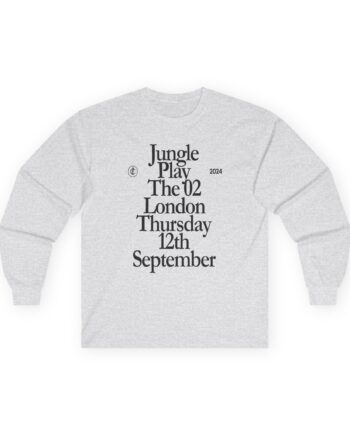 Jungle London, Uk September 12, 2024 Unisex Ultra Cotton Long Sleeve Tee