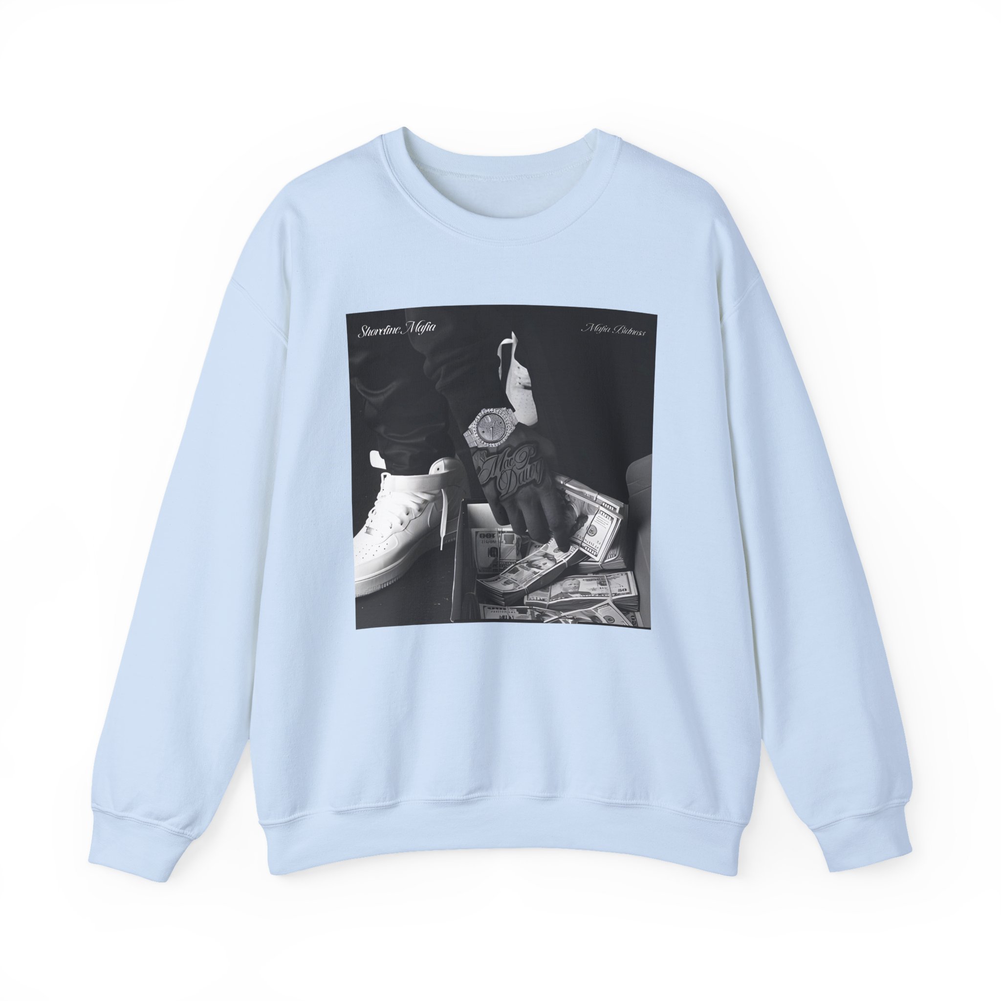 Shoreline Mafia Album Cover Unisex Heavy Blendâ„¢ Crewneck Sweatshirt