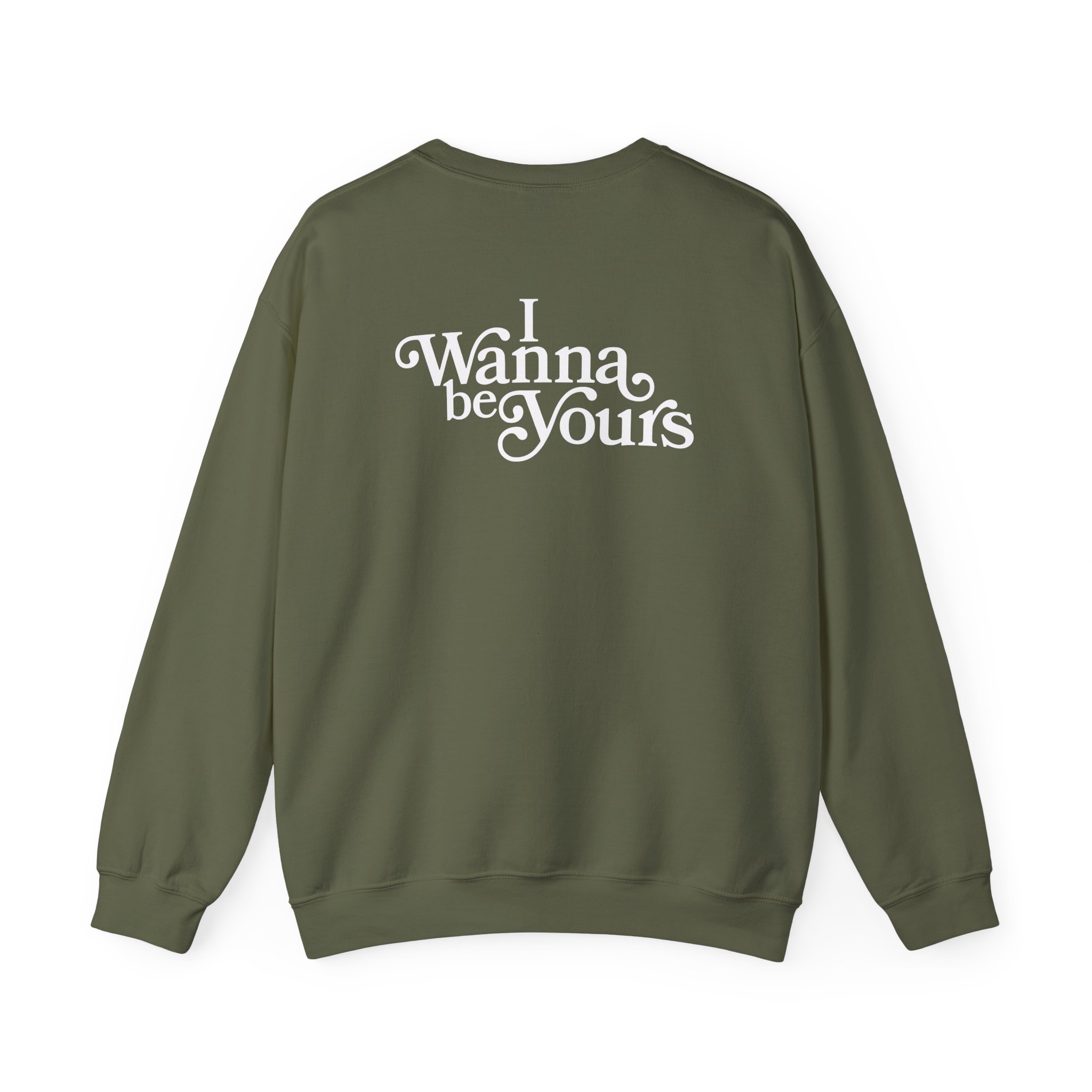 Arctic Monkeys I Wanna Be Yours Lyric Unisex Heavy Blendâ„¢ Crewneck Sweatshirt