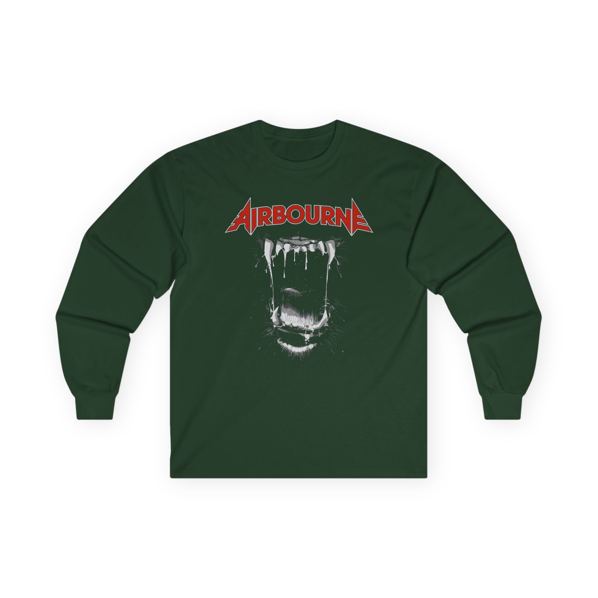 Airbourne Black Dog Barking Tracks Unisex Ultra Cotton Long Sleeve Tee